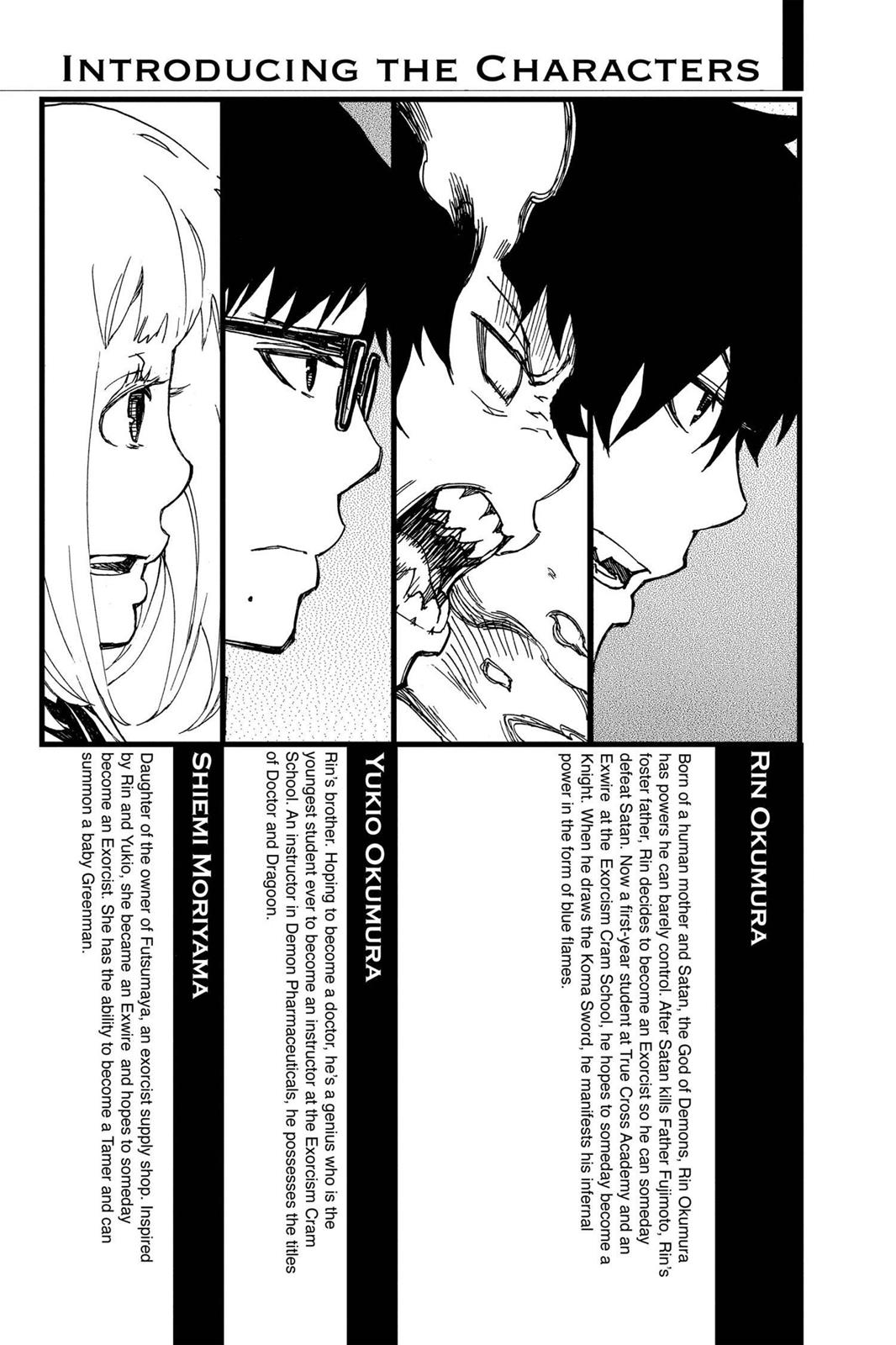 Read Blue Exorcist EN Manga Online