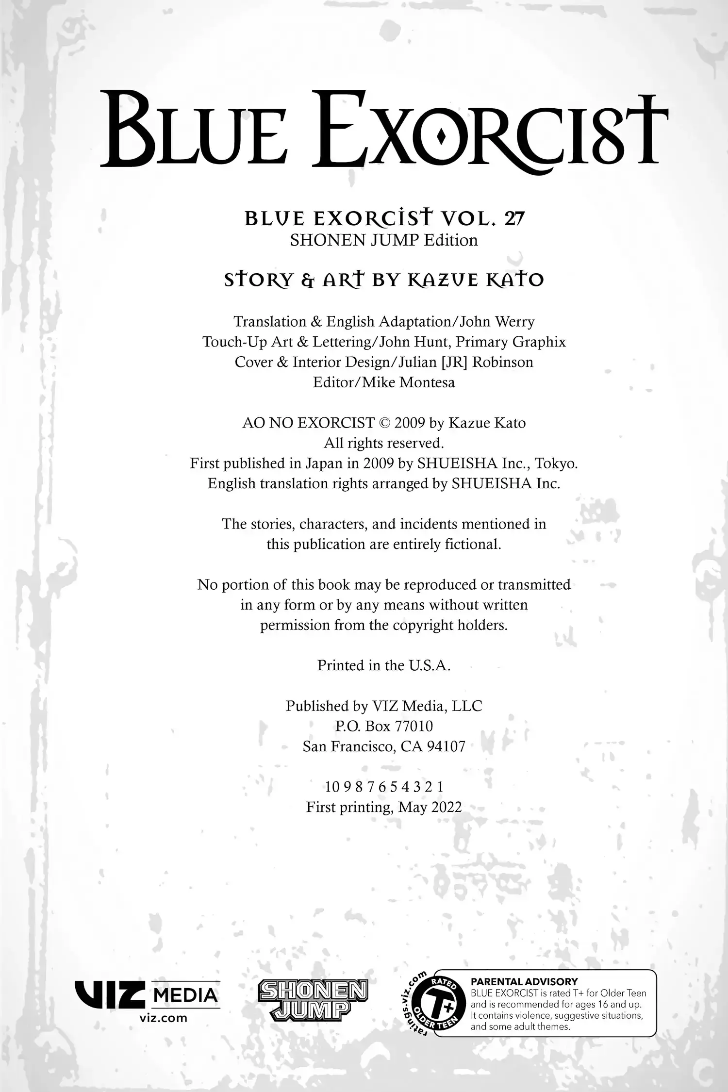 Read Blue Exorcist EN Manga Online
