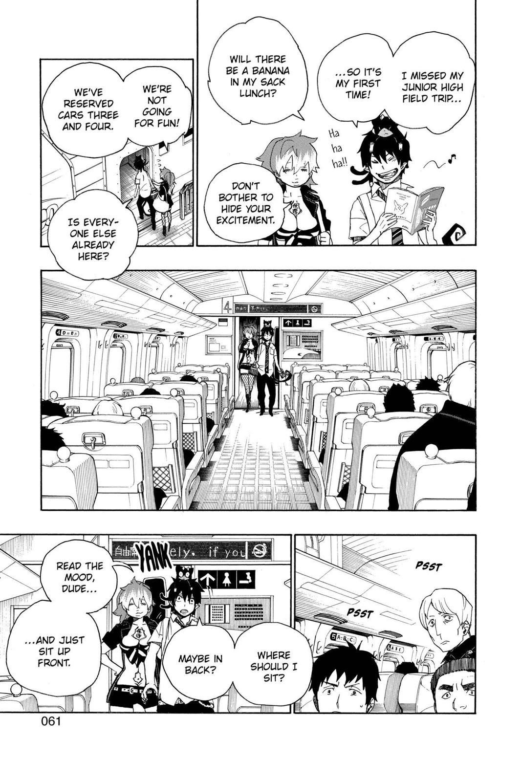 Read Blue Exorcist EN Manga Online