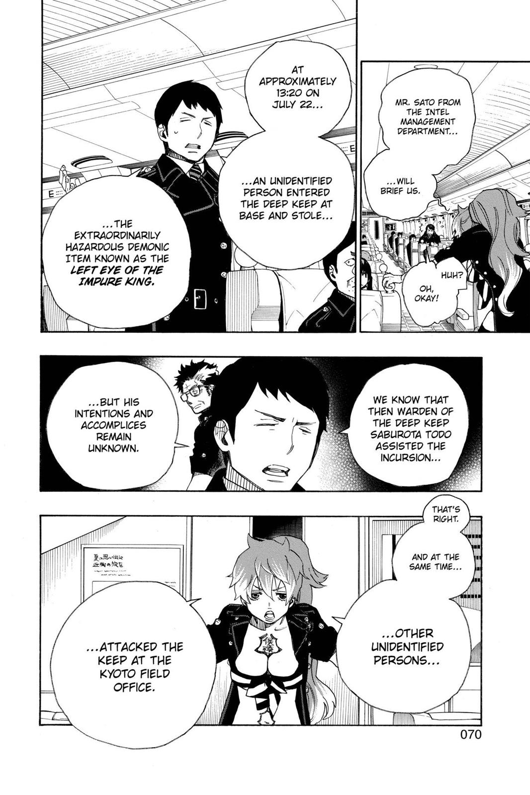 Read Blue Exorcist EN Manga Online