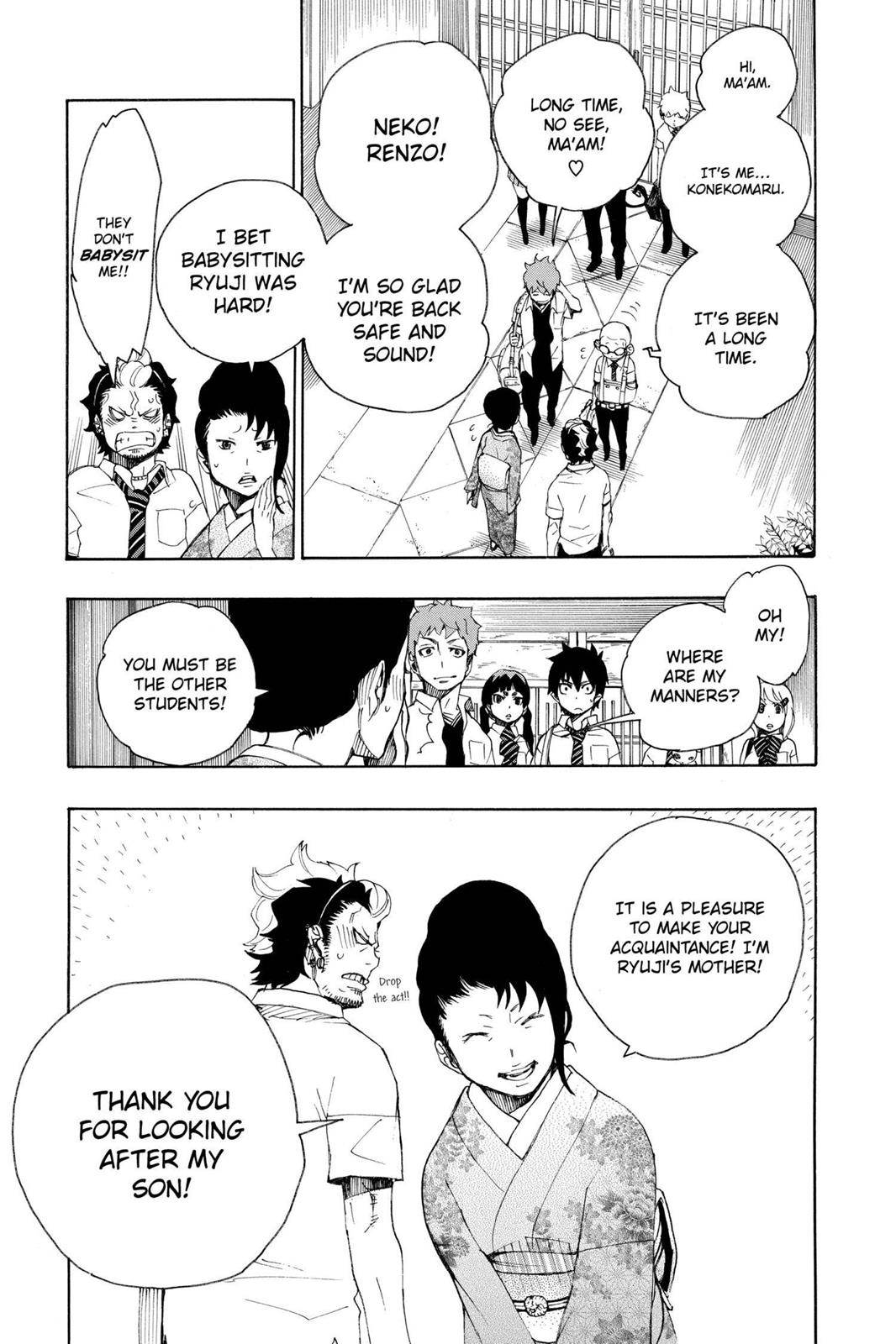 Read Blue Exorcist EN Manga Online