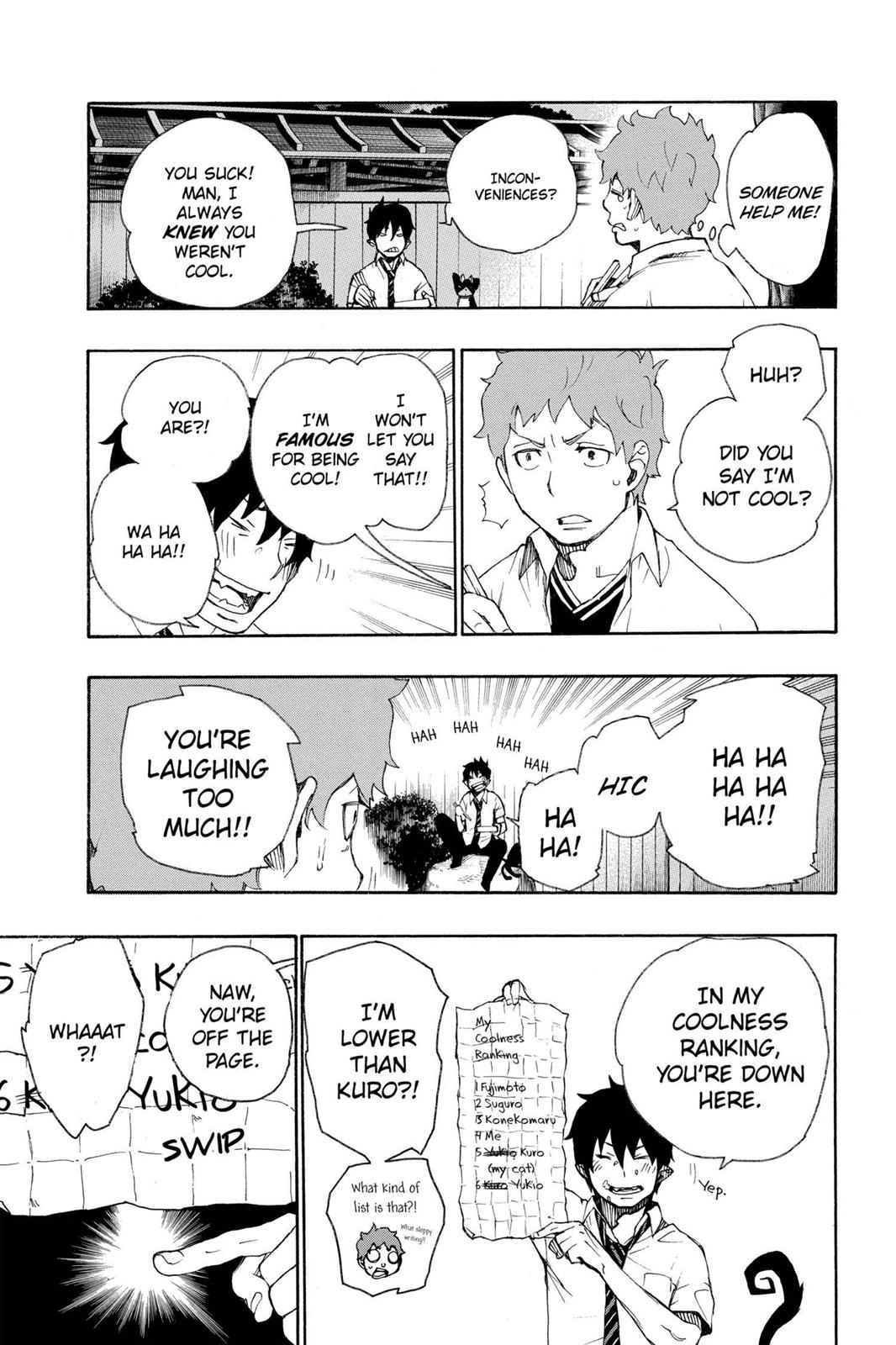 Read Blue Exorcist EN Manga Online
