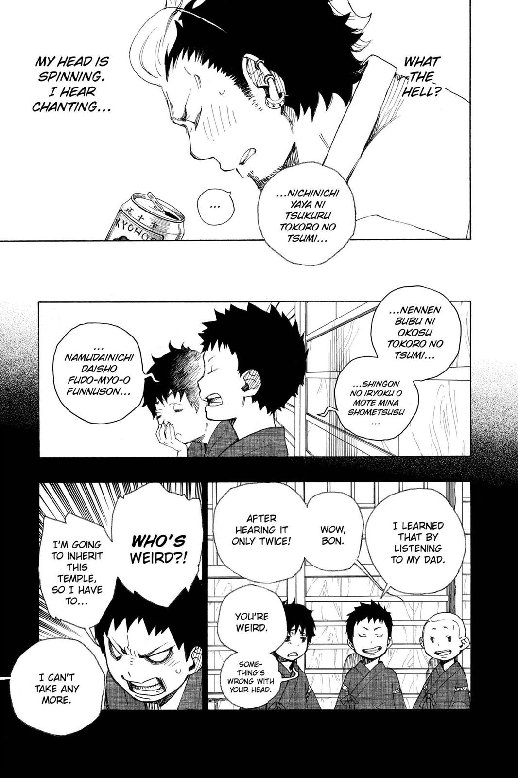Read Blue Exorcist EN Manga Online