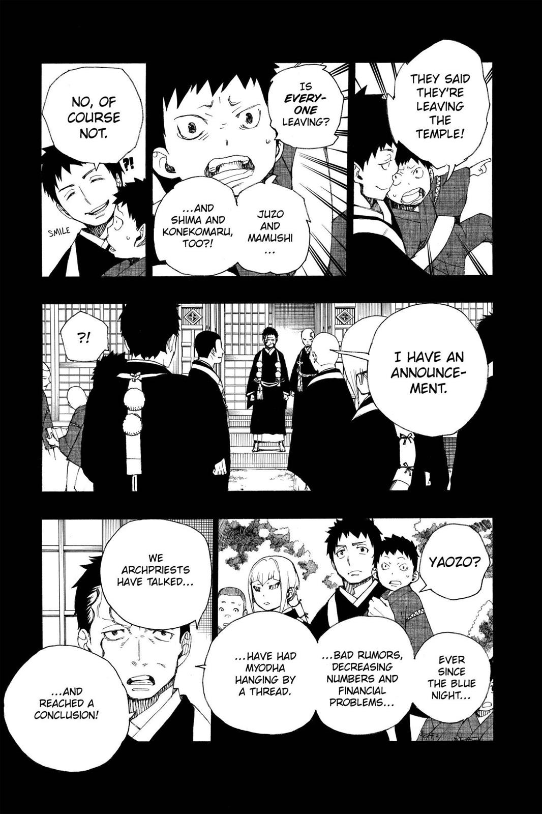 Read Blue Exorcist EN Manga Online