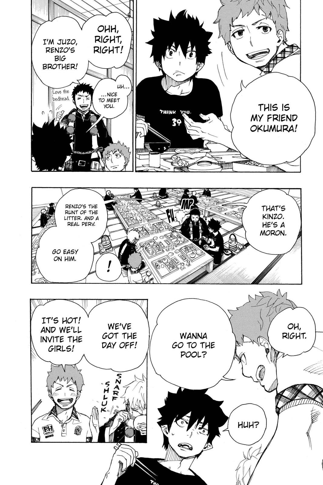 Read Blue Exorcist EN Manga Online