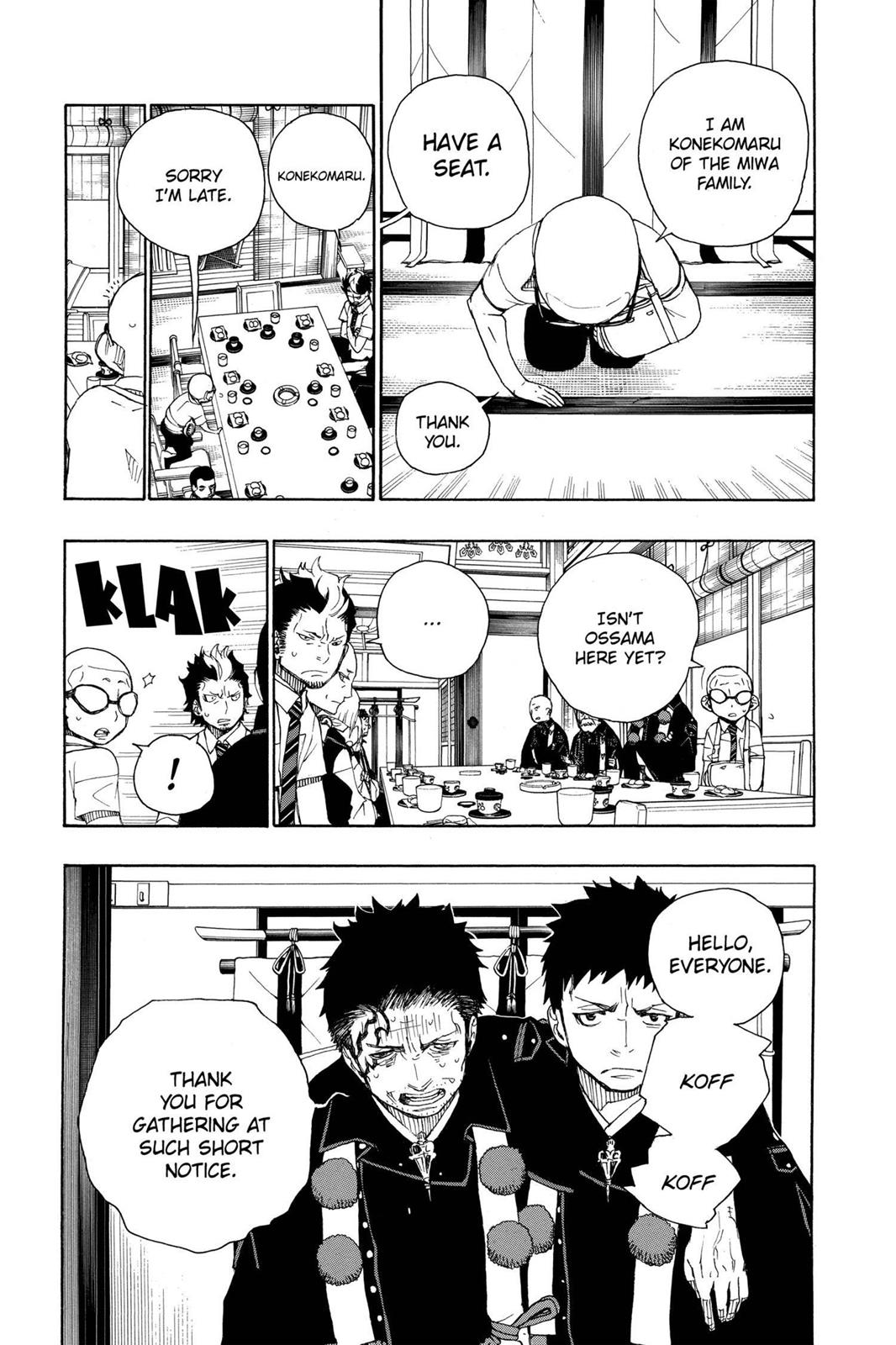 Read Blue Exorcist EN Manga Online