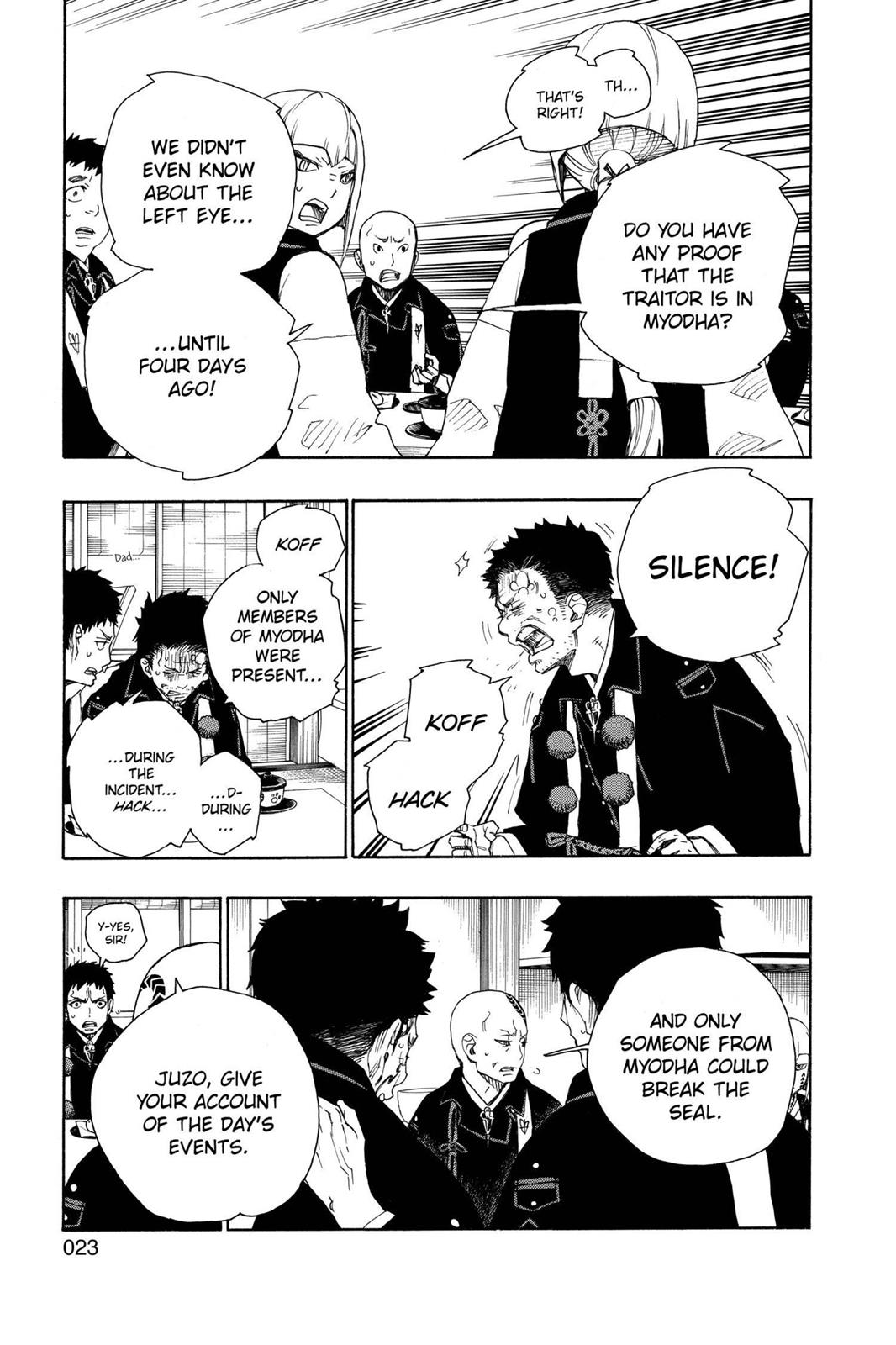 Read Blue Exorcist EN Manga Online