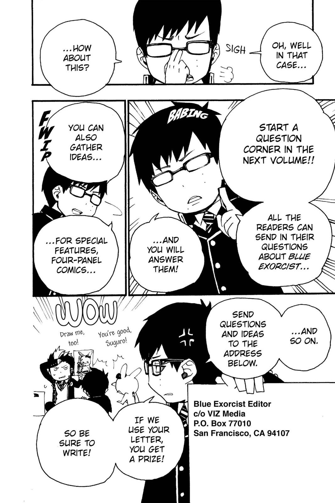Read Blue Exorcist EN Manga Online