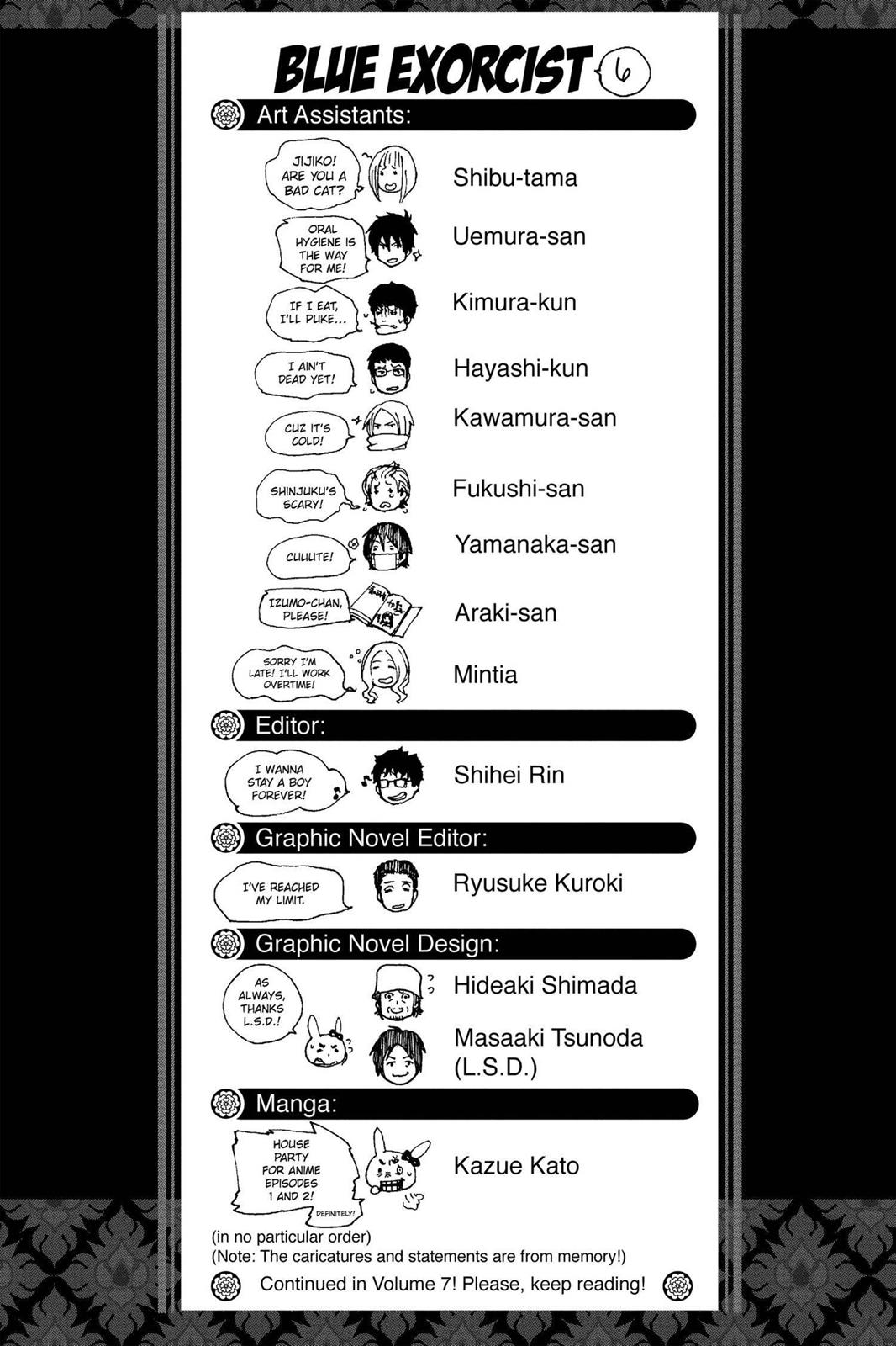 Read Blue Exorcist EN Manga Online