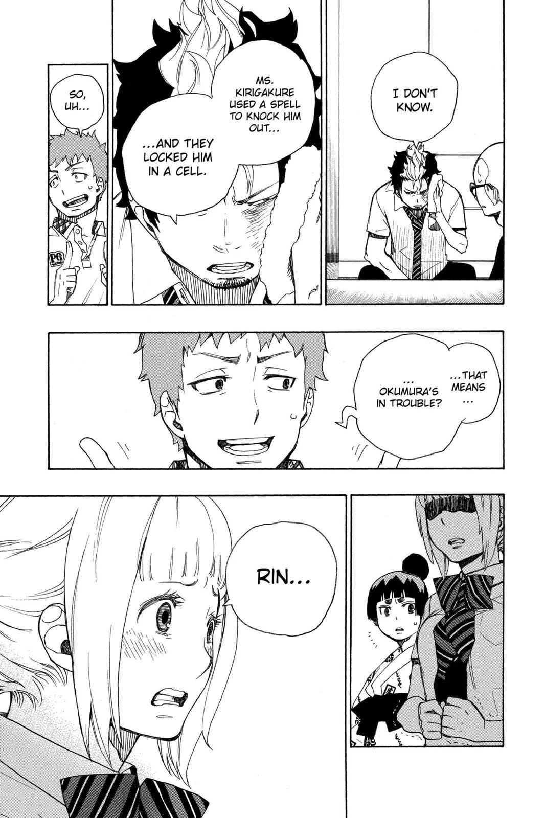 Read Blue Exorcist EN Manga Online