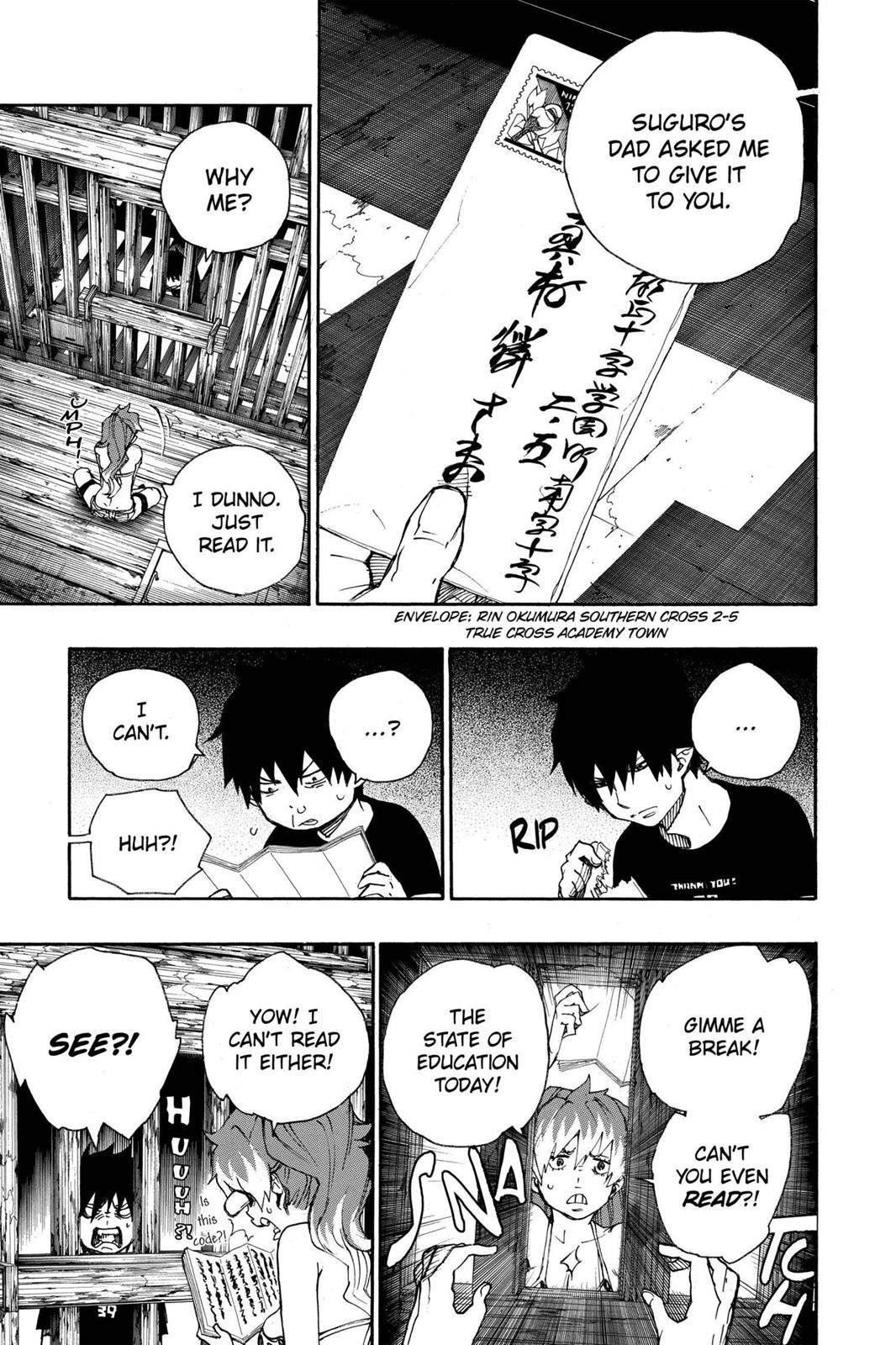 Read Blue Exorcist EN Manga Online
