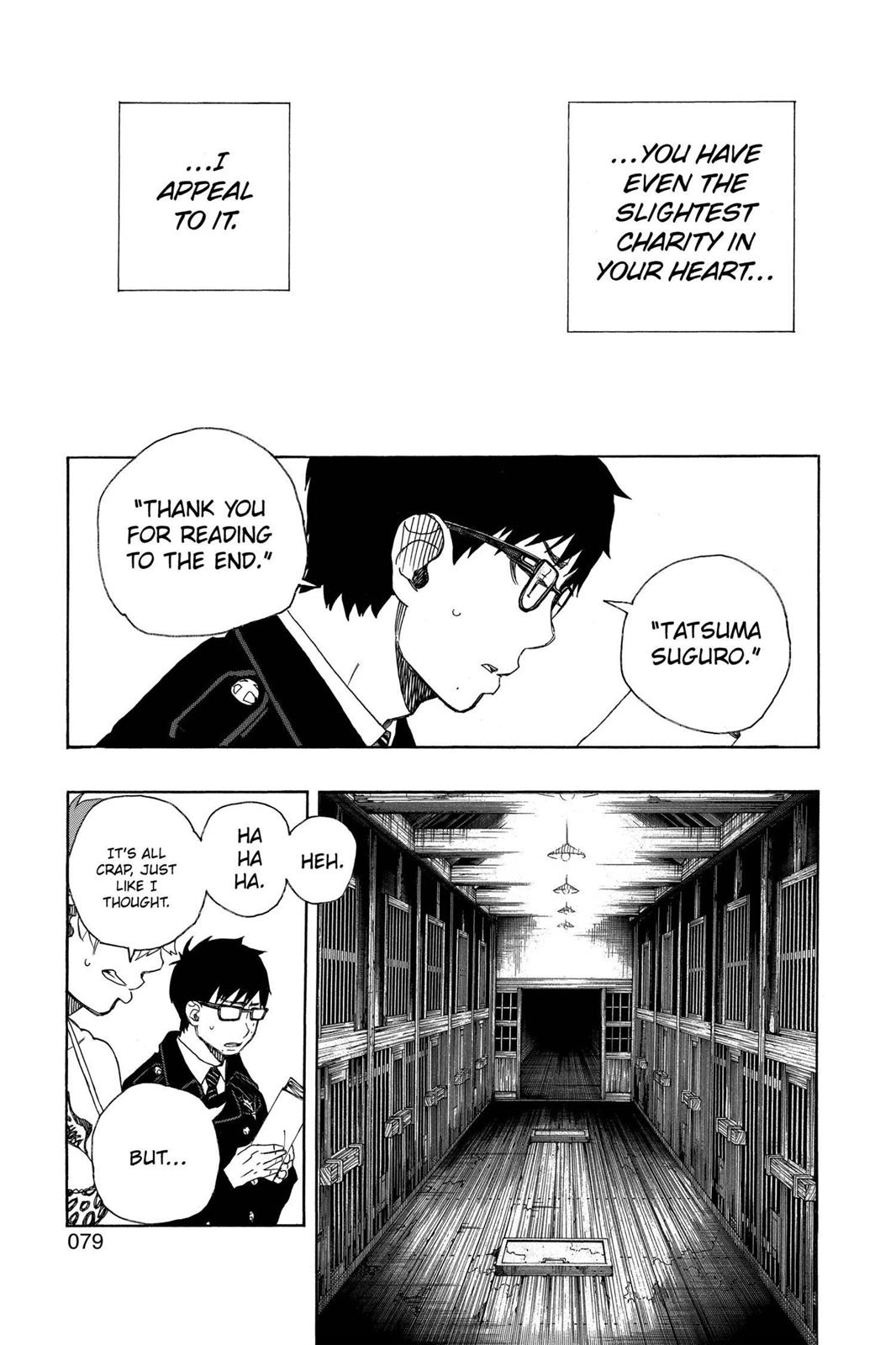 Read Blue Exorcist EN Manga Online
