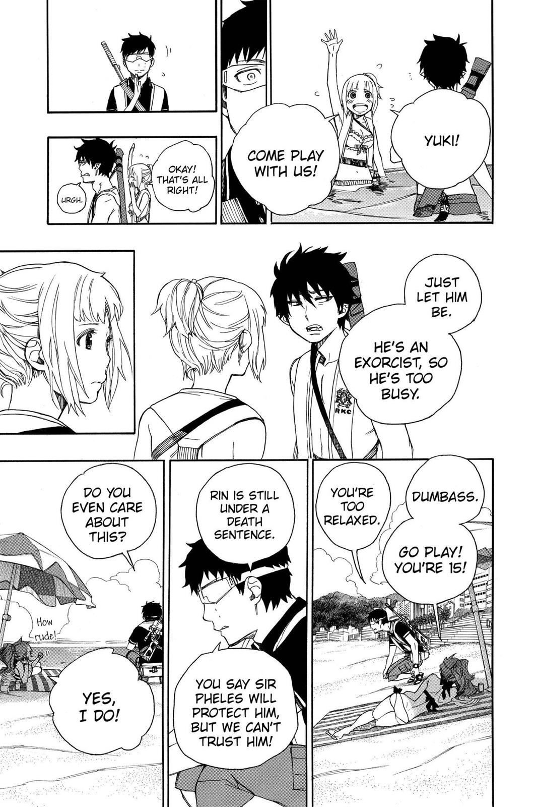 Read Blue Exorcist EN Manga Online