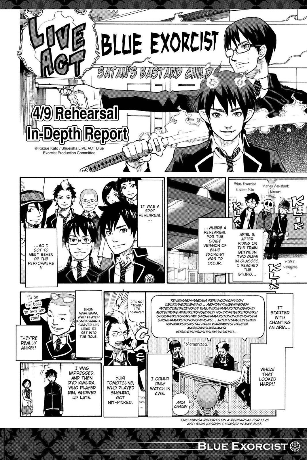Read Blue Exorcist EN Manga Online