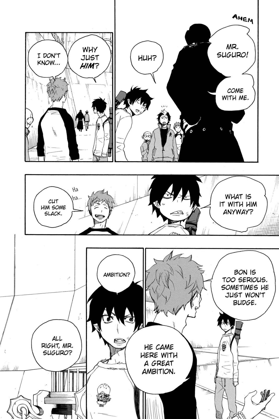 Read Blue Exorcist EN Manga Online