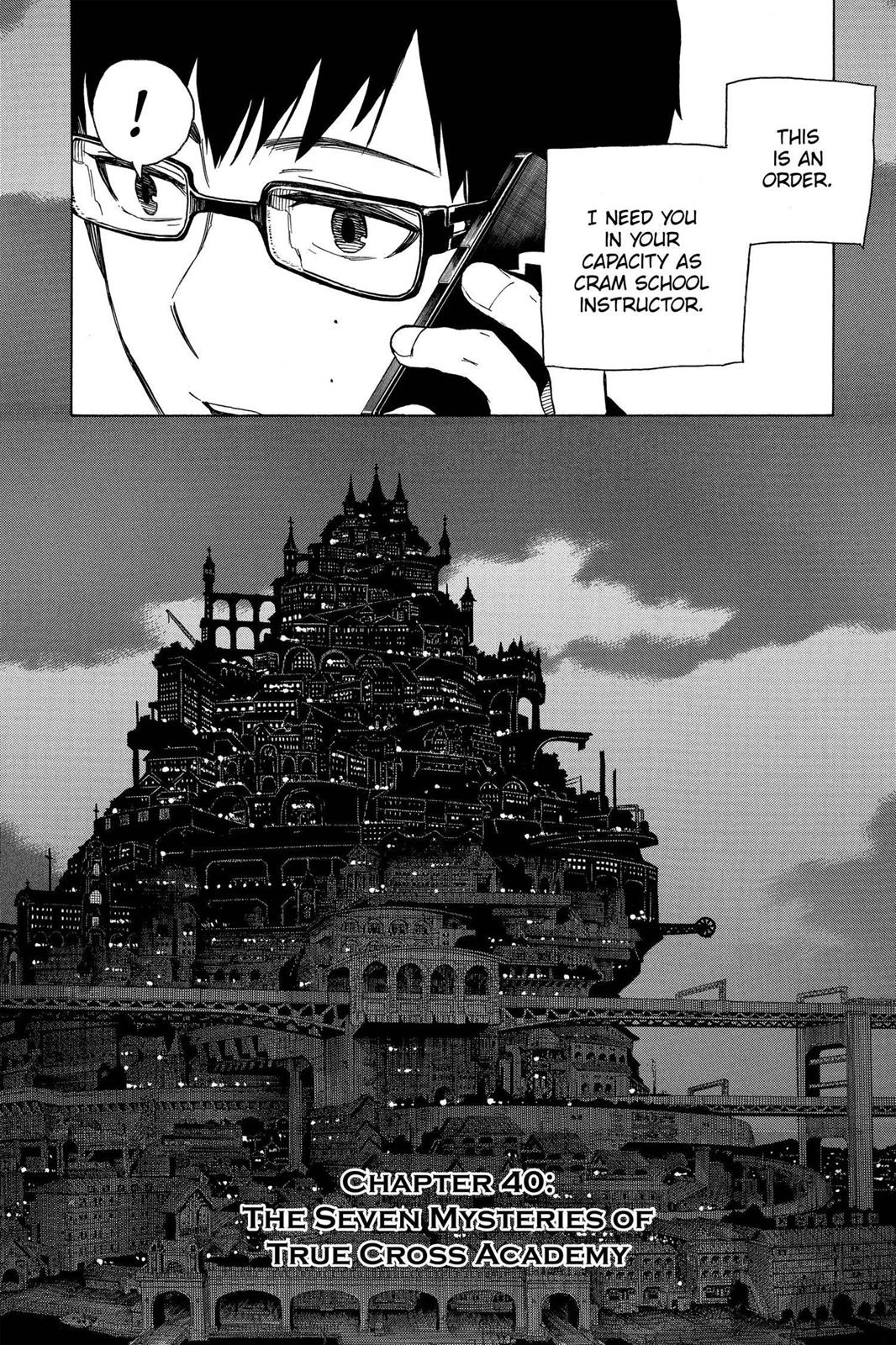 Read Blue Exorcist EN Manga Online