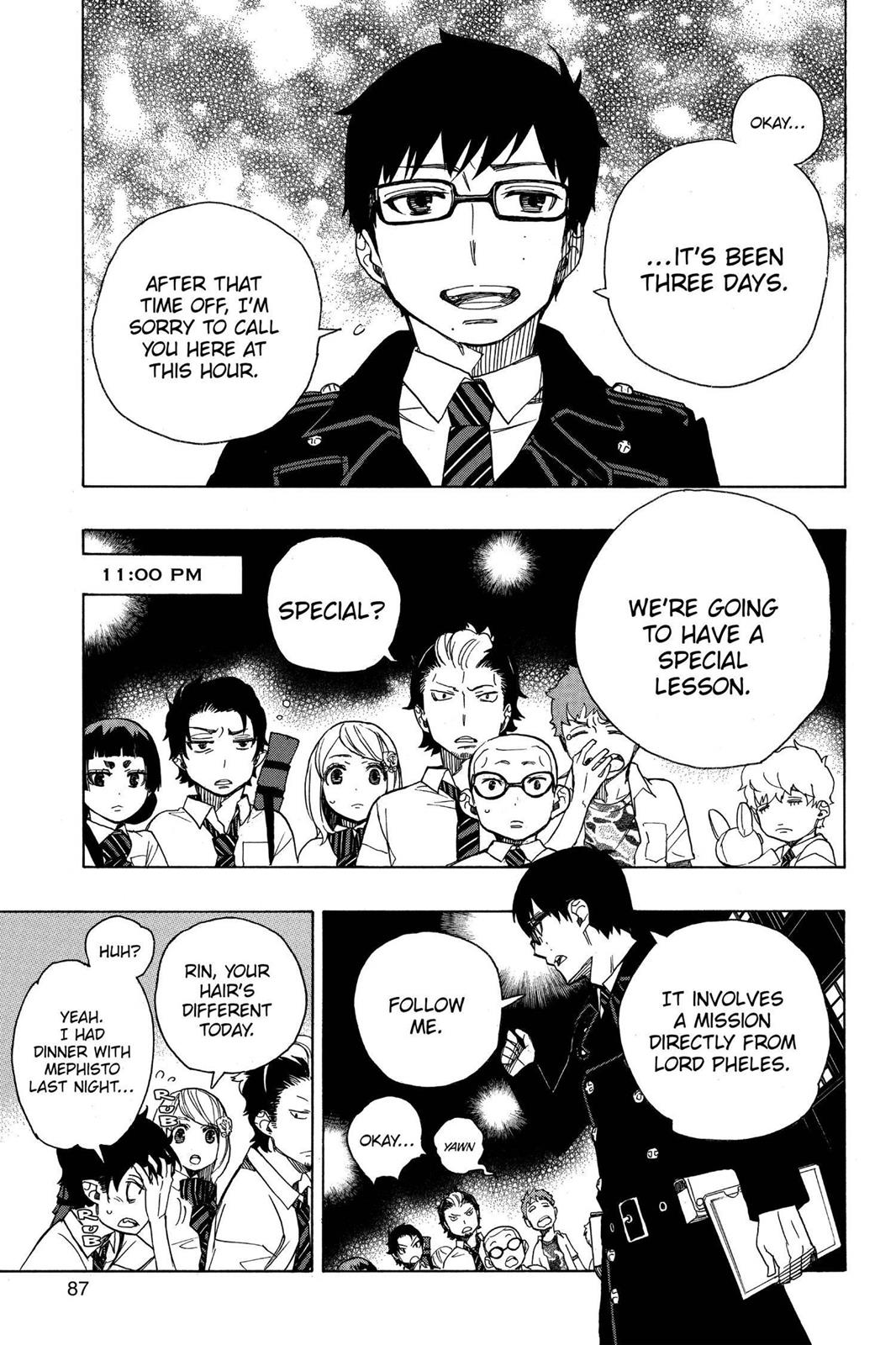 Read Blue Exorcist EN Manga Online