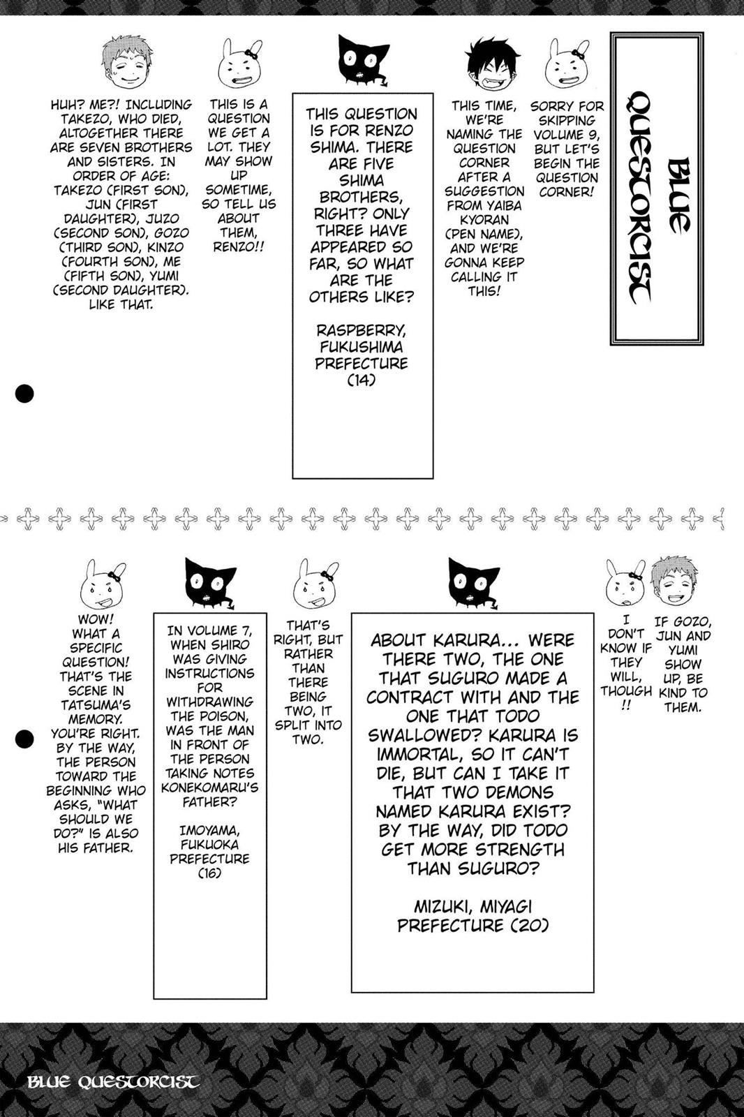 Read Blue Exorcist EN Manga Online