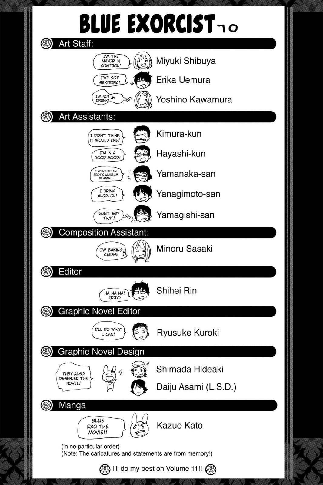 Read Blue Exorcist EN Manga Online