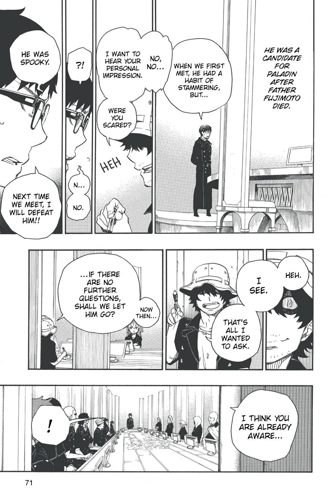 Read Blue Exorcist EN Manga Online