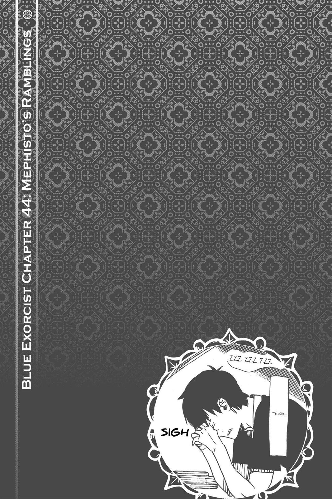 Read Blue Exorcist EN Manga Online