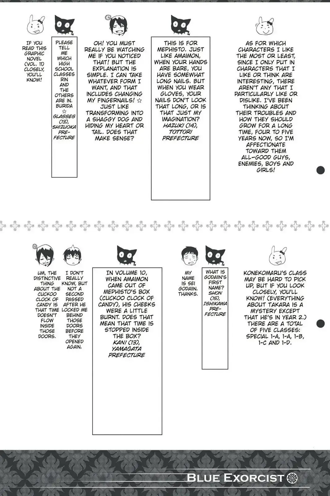 Read Blue Exorcist EN Manga Online