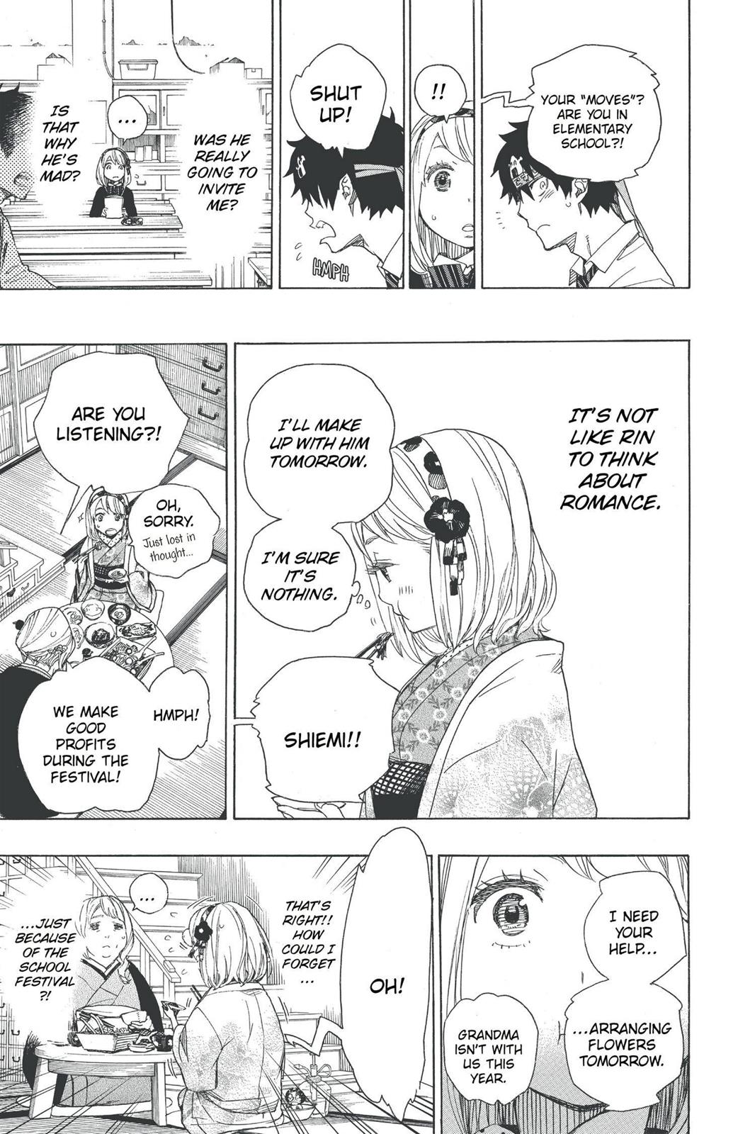 Read Blue Exorcist EN Manga Online