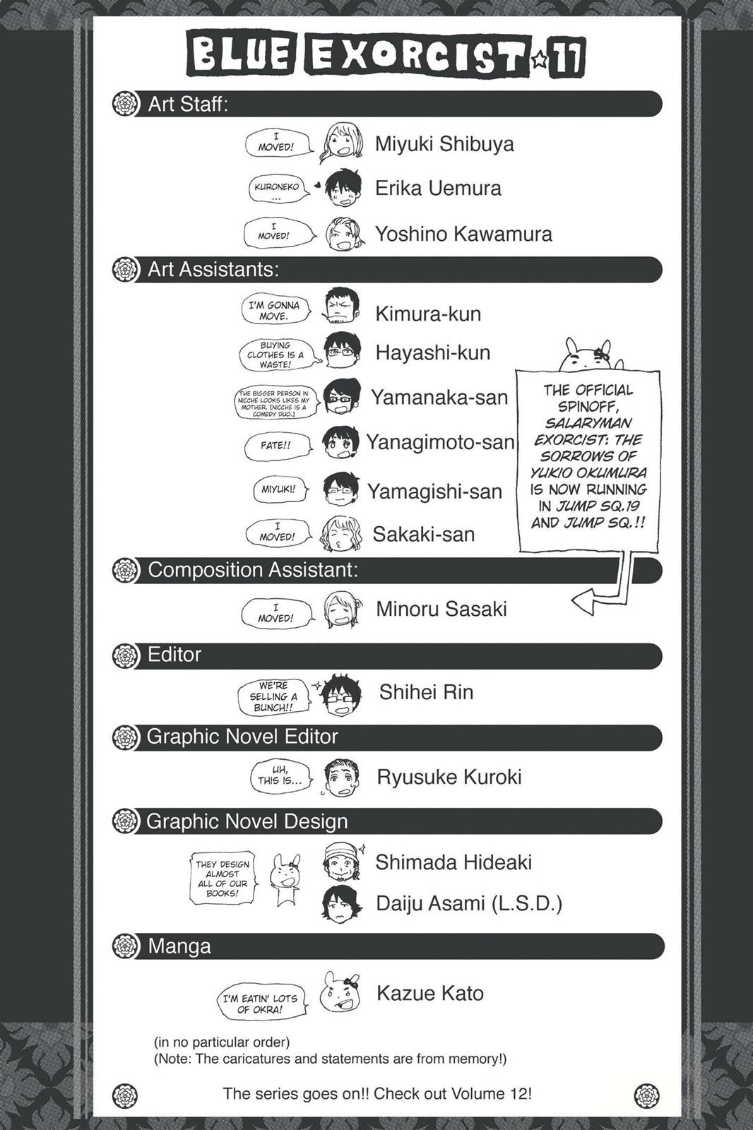 Read Blue Exorcist EN Manga Online
