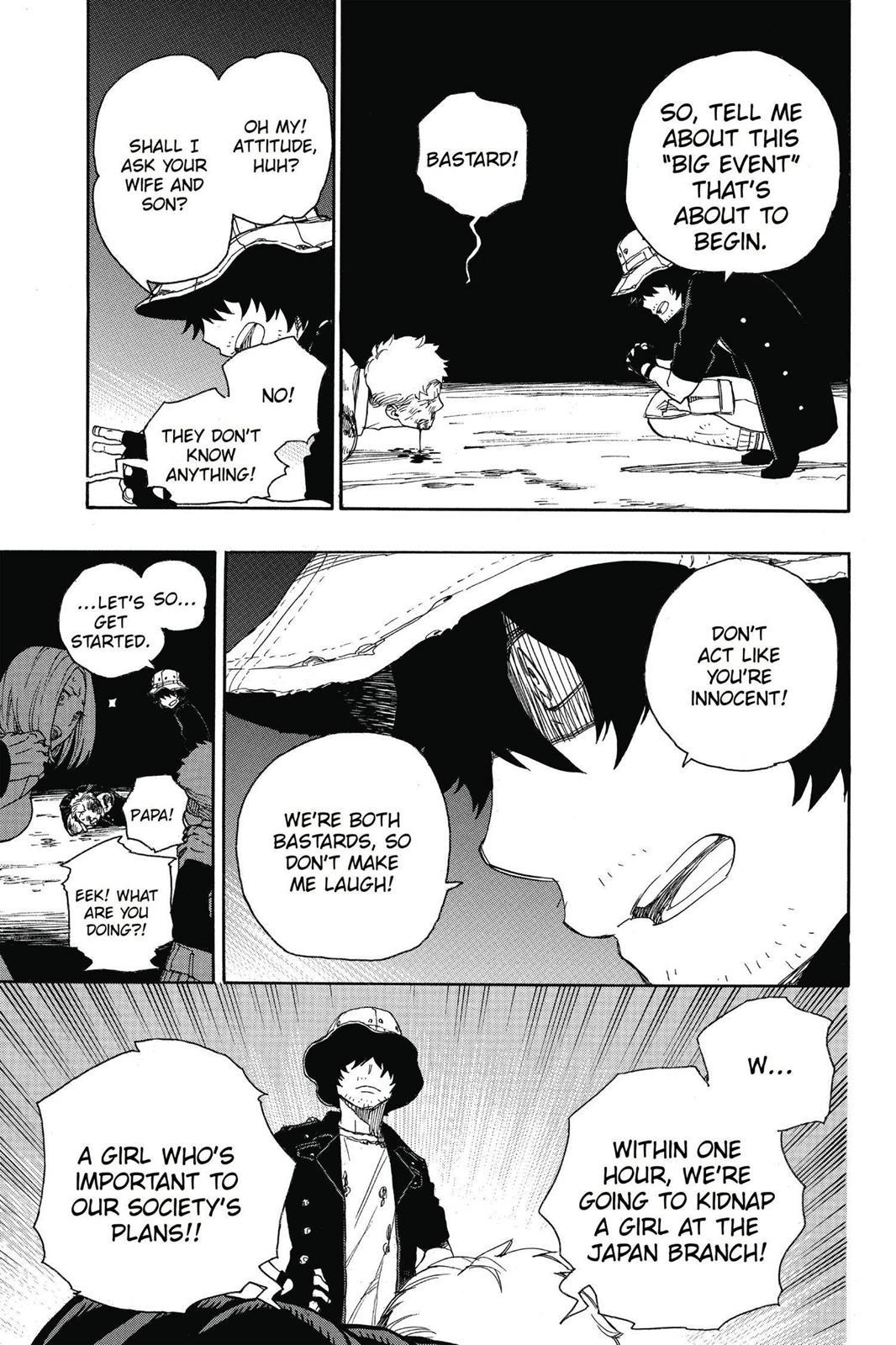 Read Blue Exorcist EN Manga Online