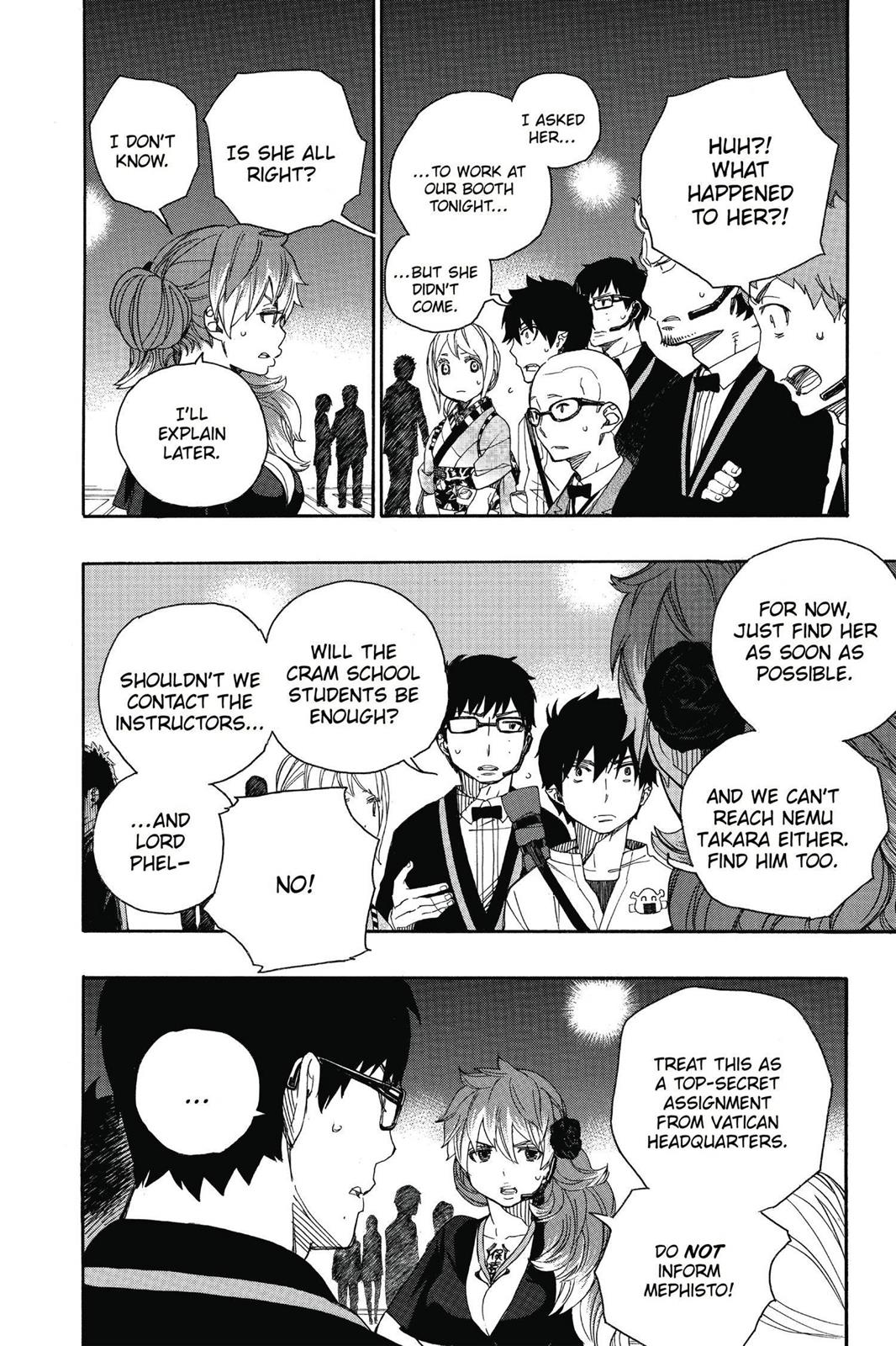 Read Blue Exorcist EN Manga Online