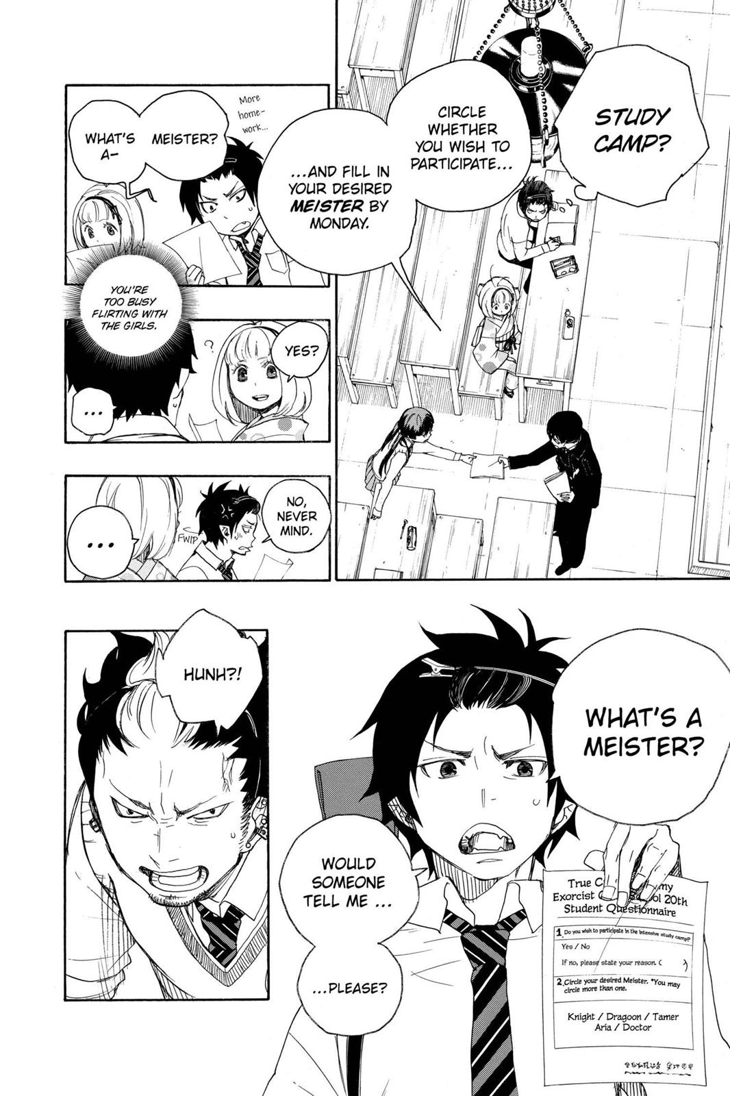 Read Blue Exorcist EN Manga Online