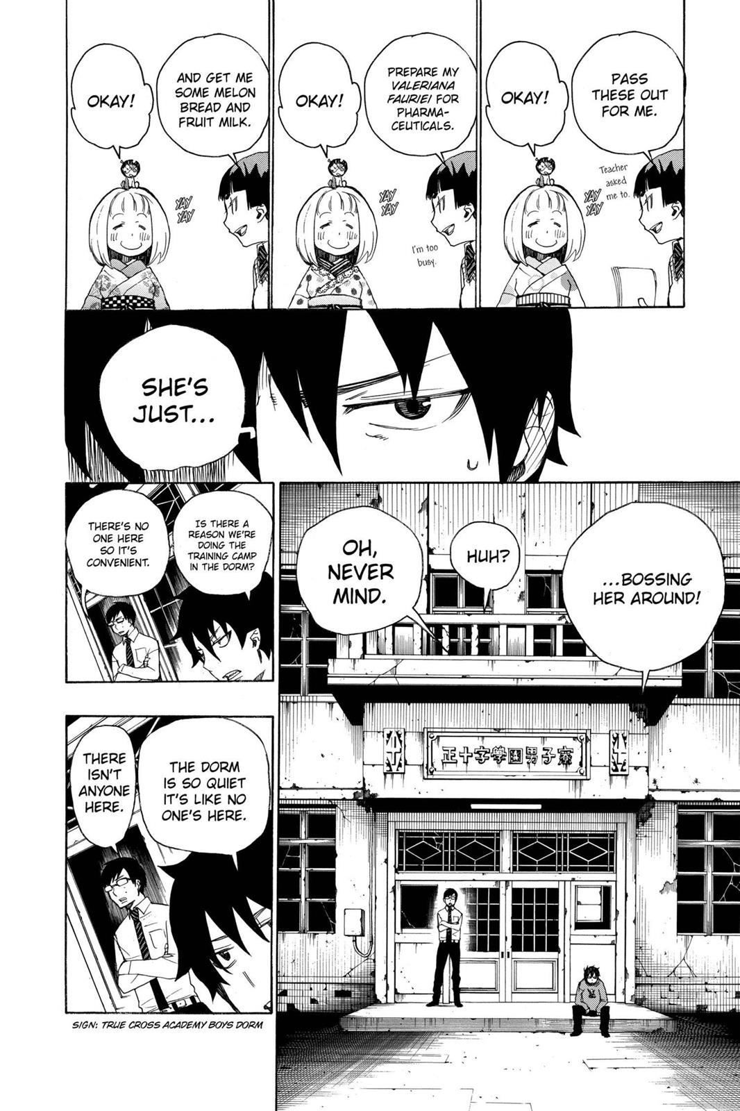 Read Blue Exorcist EN Manga Online