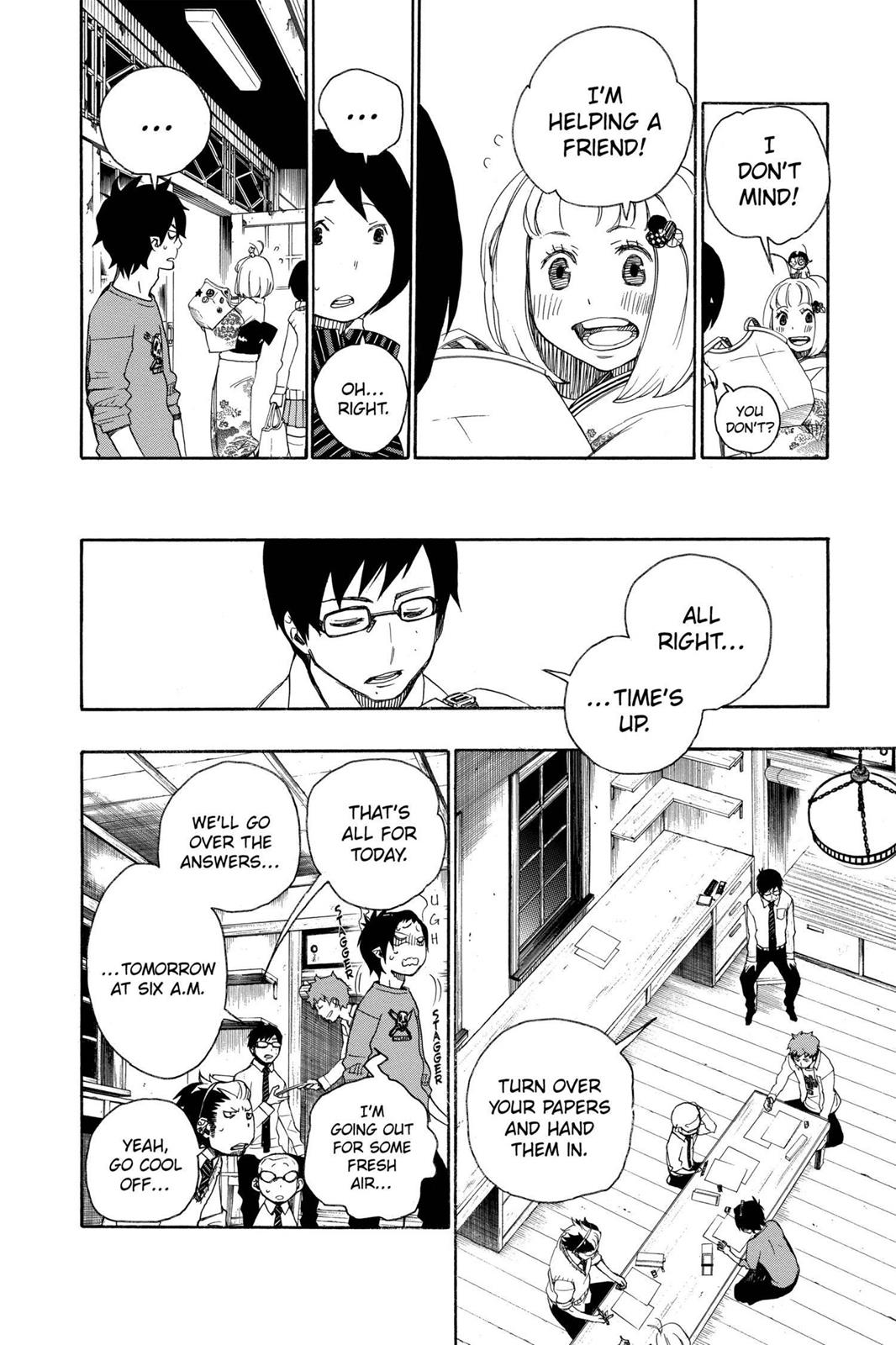Read Blue Exorcist EN Manga Online