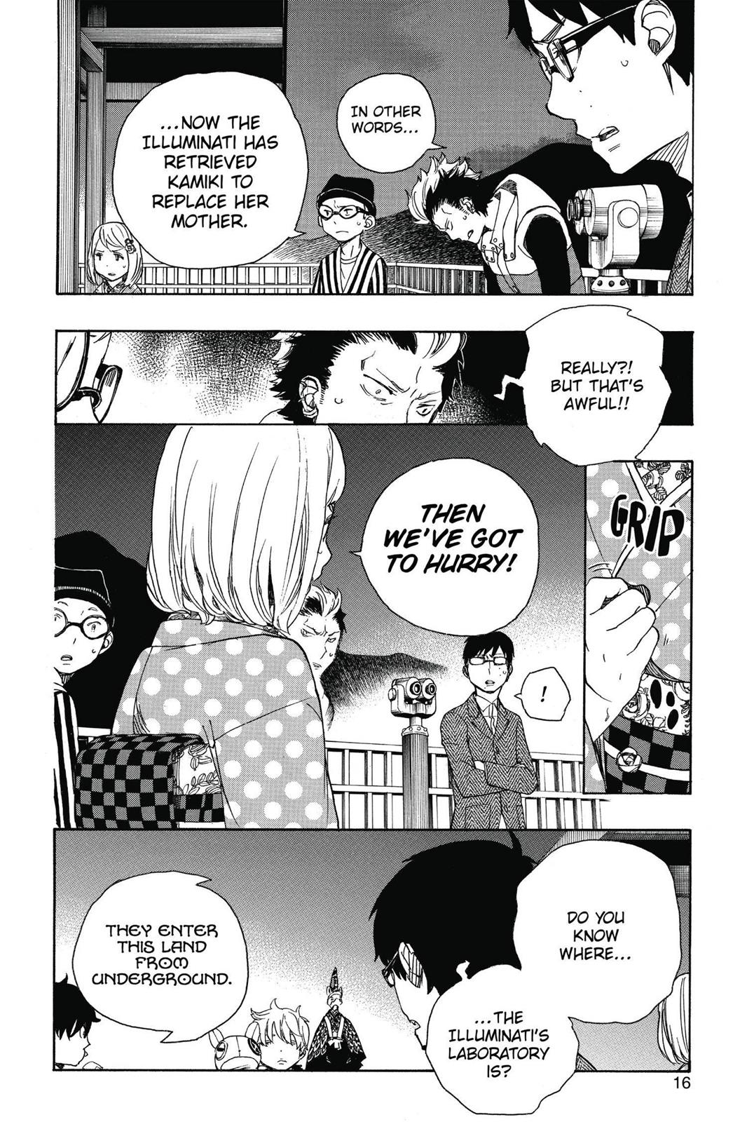 Read Blue Exorcist EN Manga Online