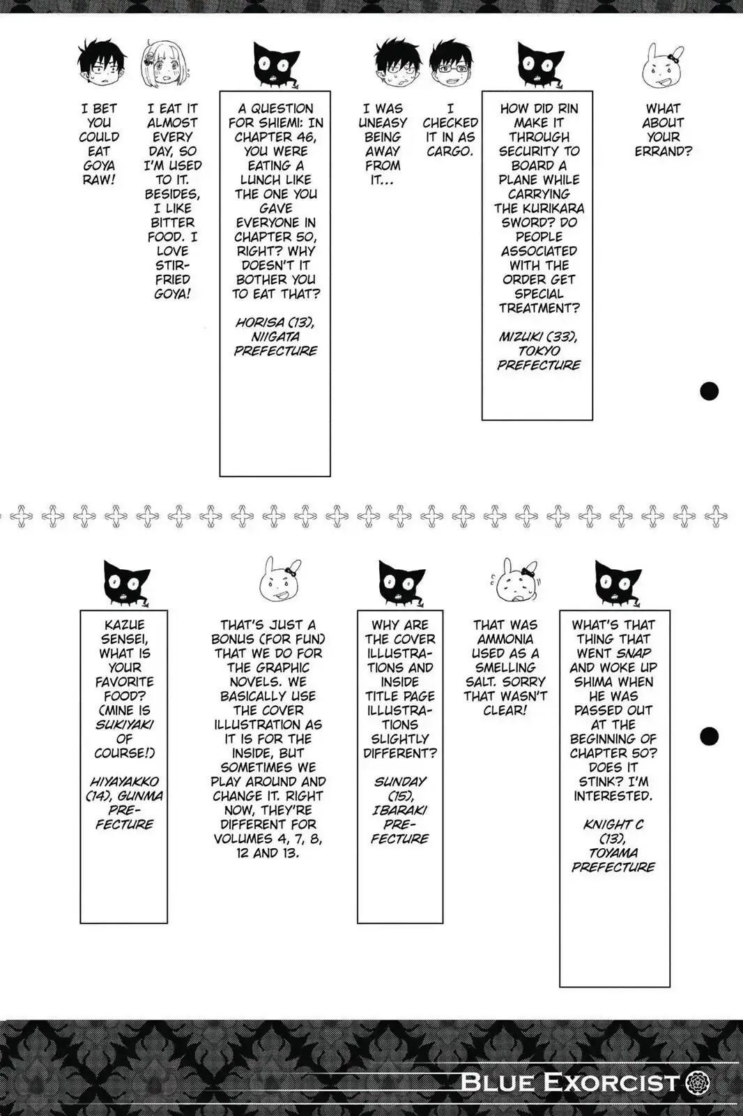 Read Blue Exorcist EN Manga Online
