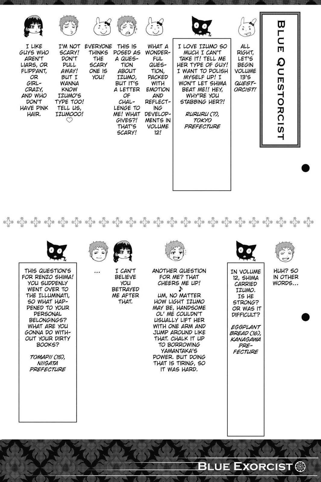 Read Blue Exorcist EN Manga Online