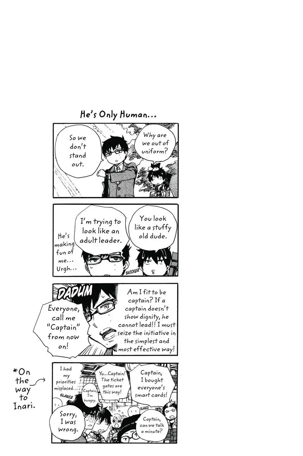 Read Blue Exorcist EN Manga Online