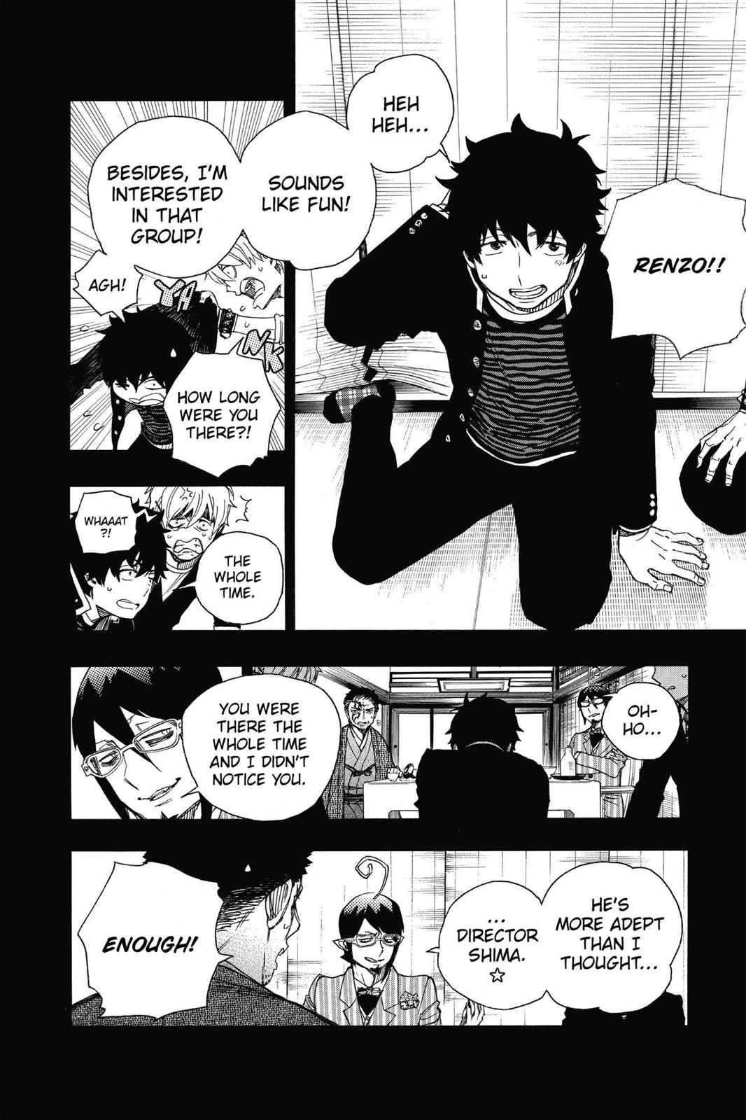 Read Blue Exorcist EN Manga Online