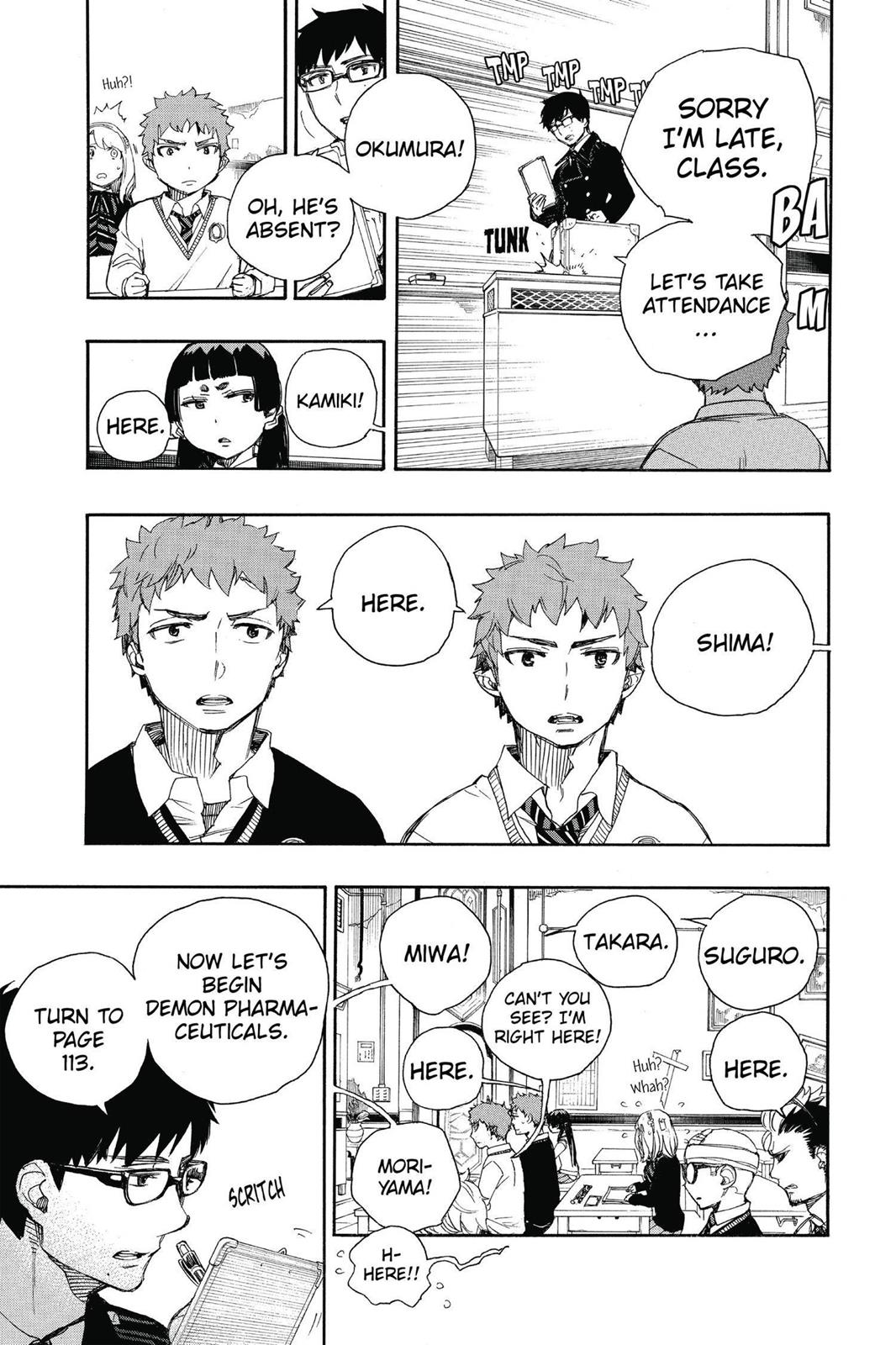 Read Blue Exorcist EN Manga Online