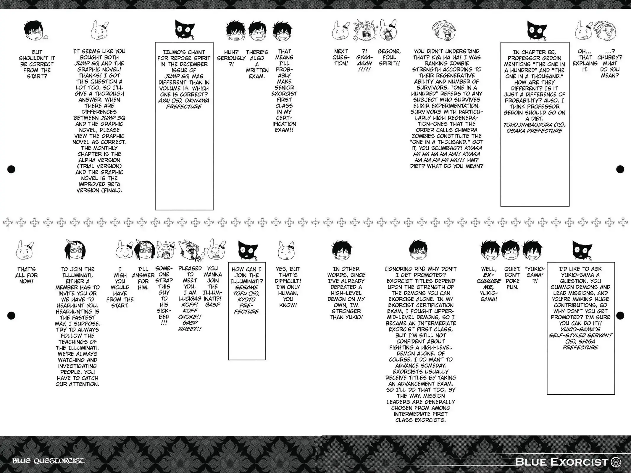 Read Blue Exorcist EN Manga Online