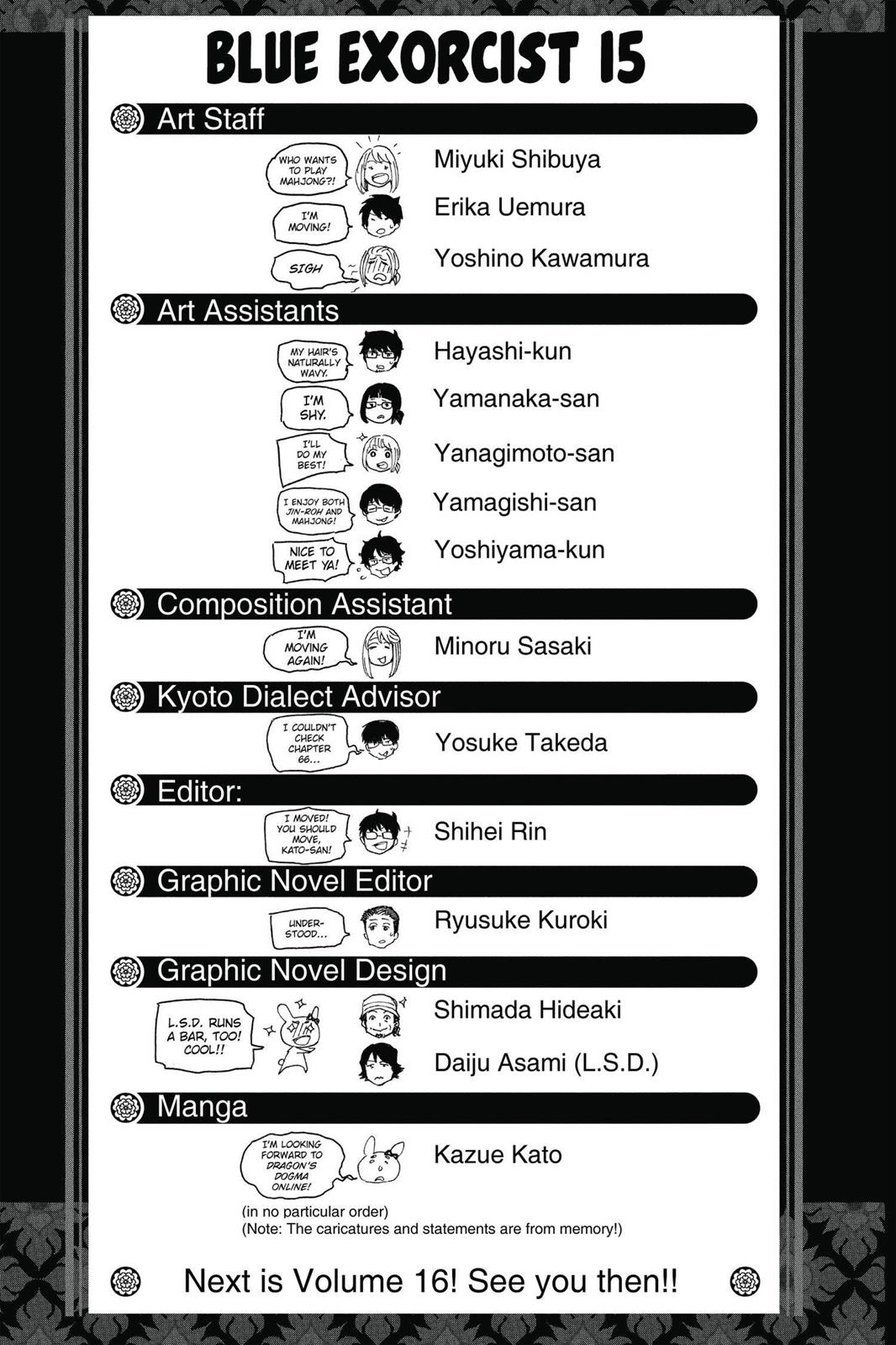 Read Blue Exorcist EN Manga Online
