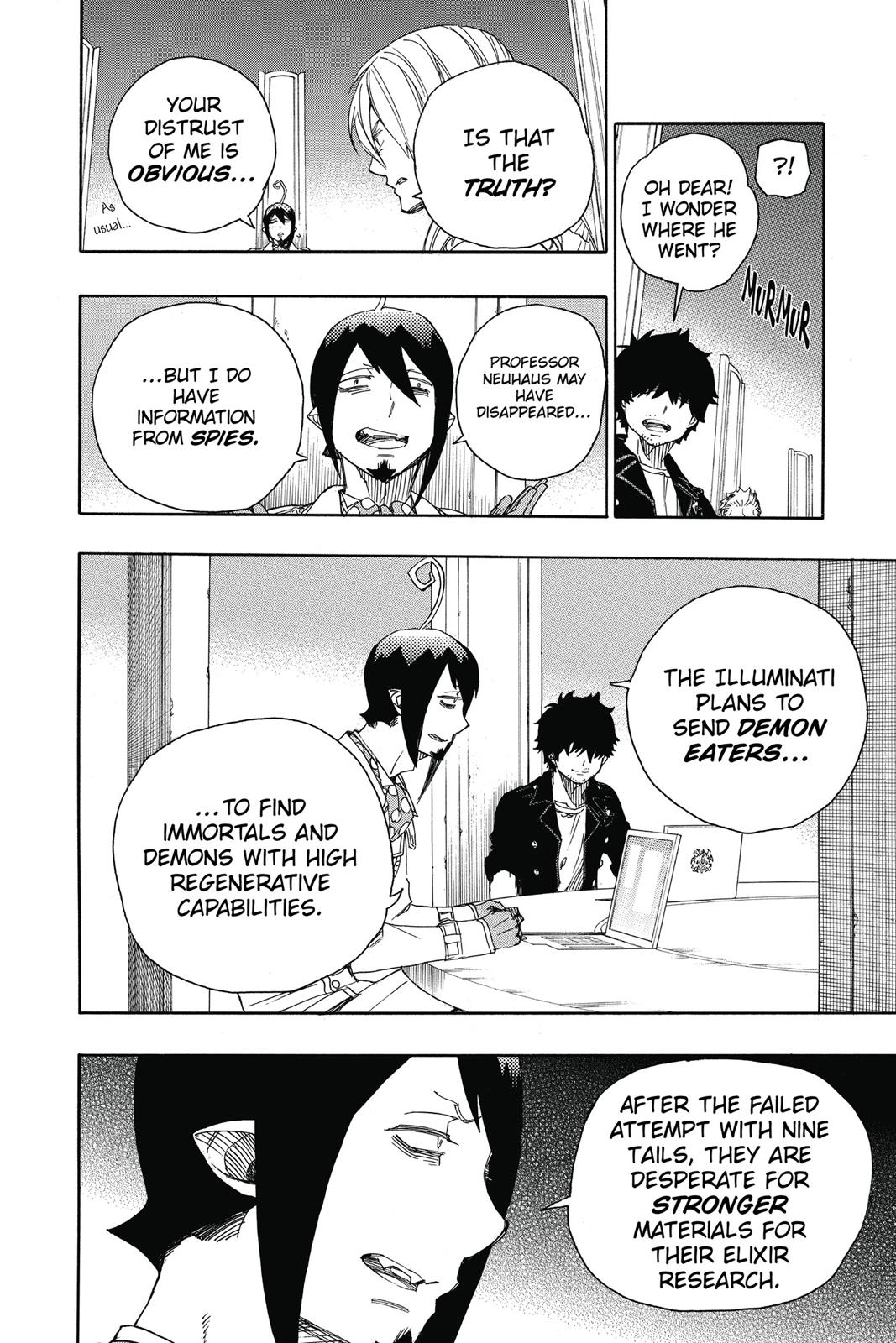 Read Blue Exorcist EN Manga Online