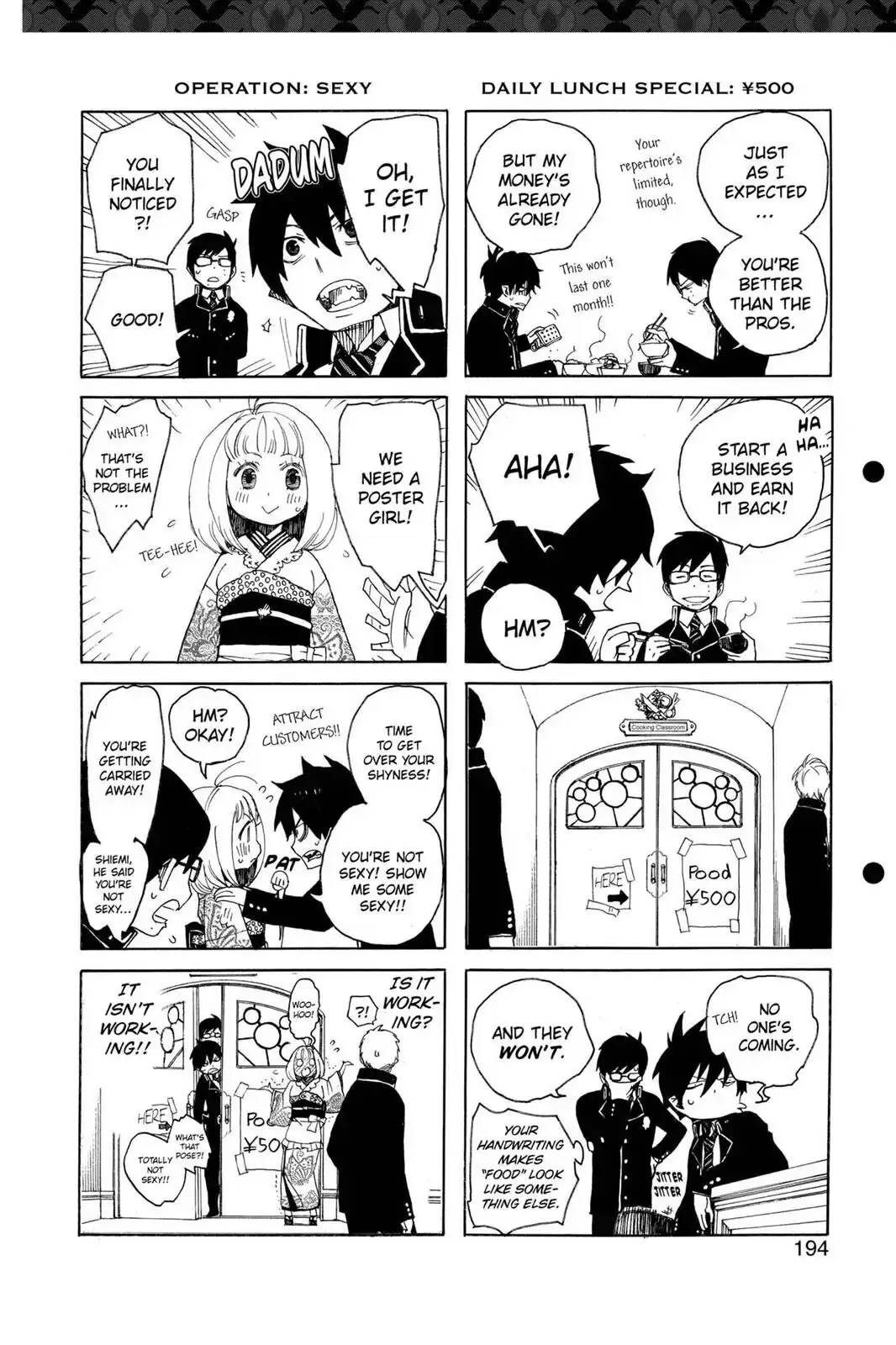 Read Blue Exorcist EN Manga Online