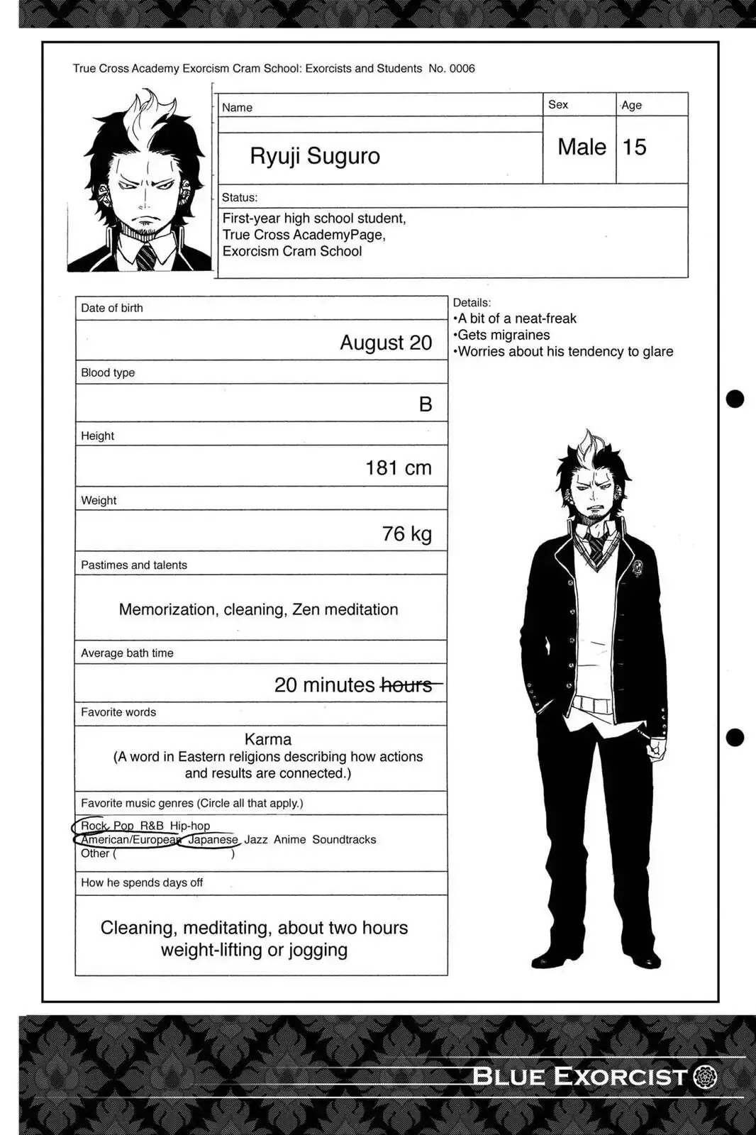 Read Blue Exorcist EN Manga Online