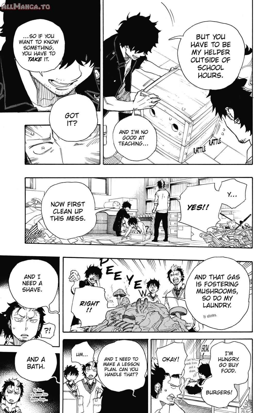 Read Blue Exorcist EN Manga Online