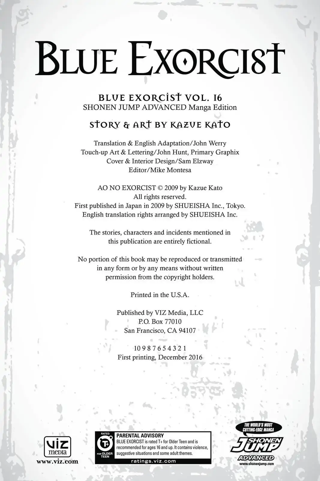 Read Blue Exorcist EN Manga Online