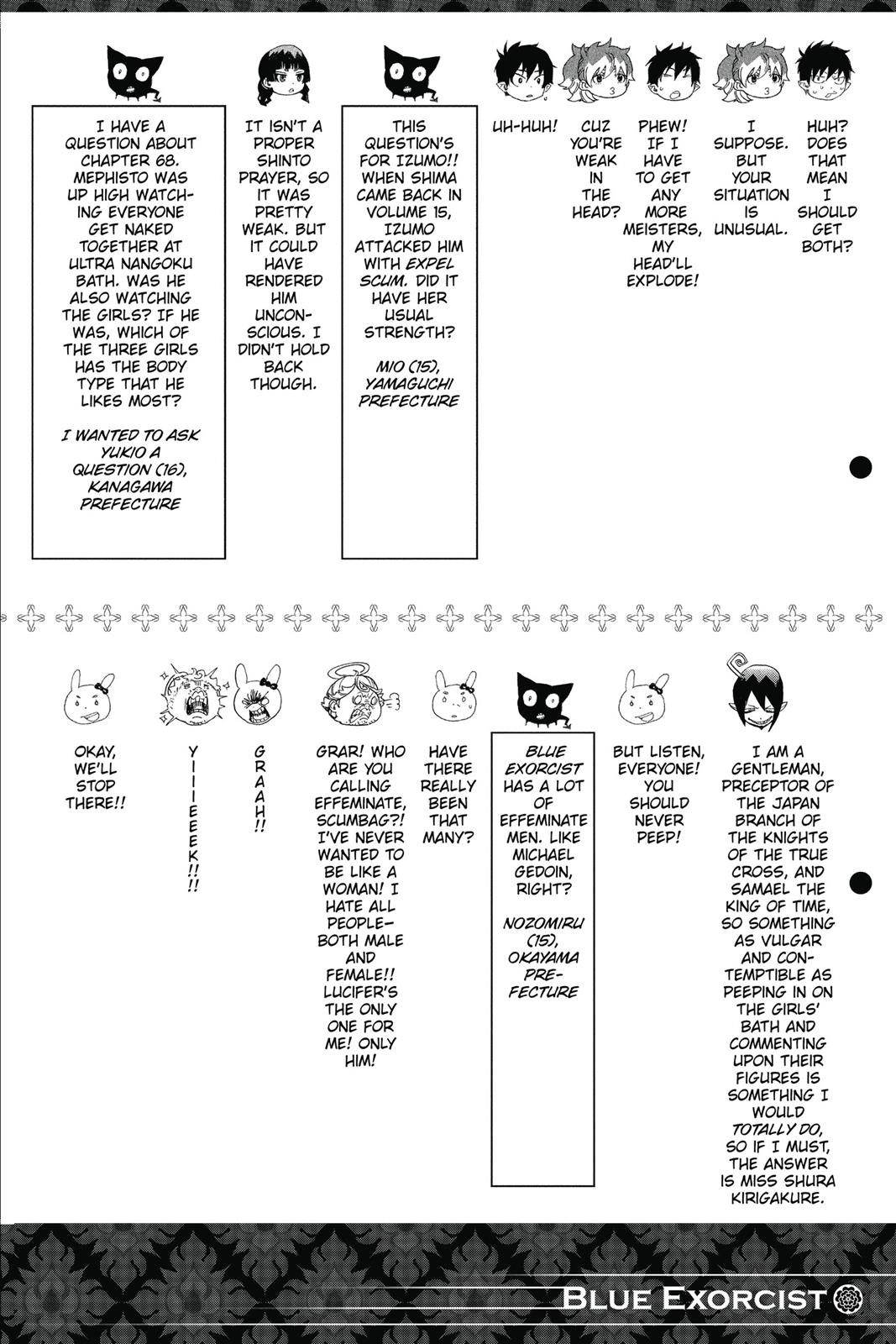 Read Blue Exorcist EN Manga Online