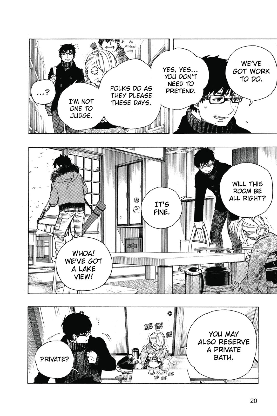 Read Blue Exorcist EN Manga Online