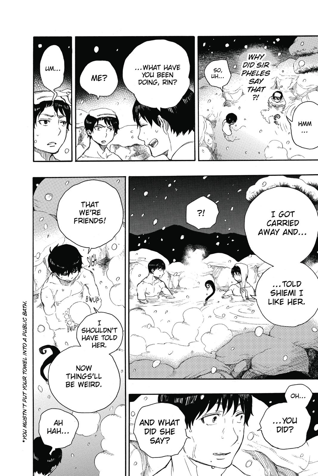 Read Blue Exorcist EN Manga Online