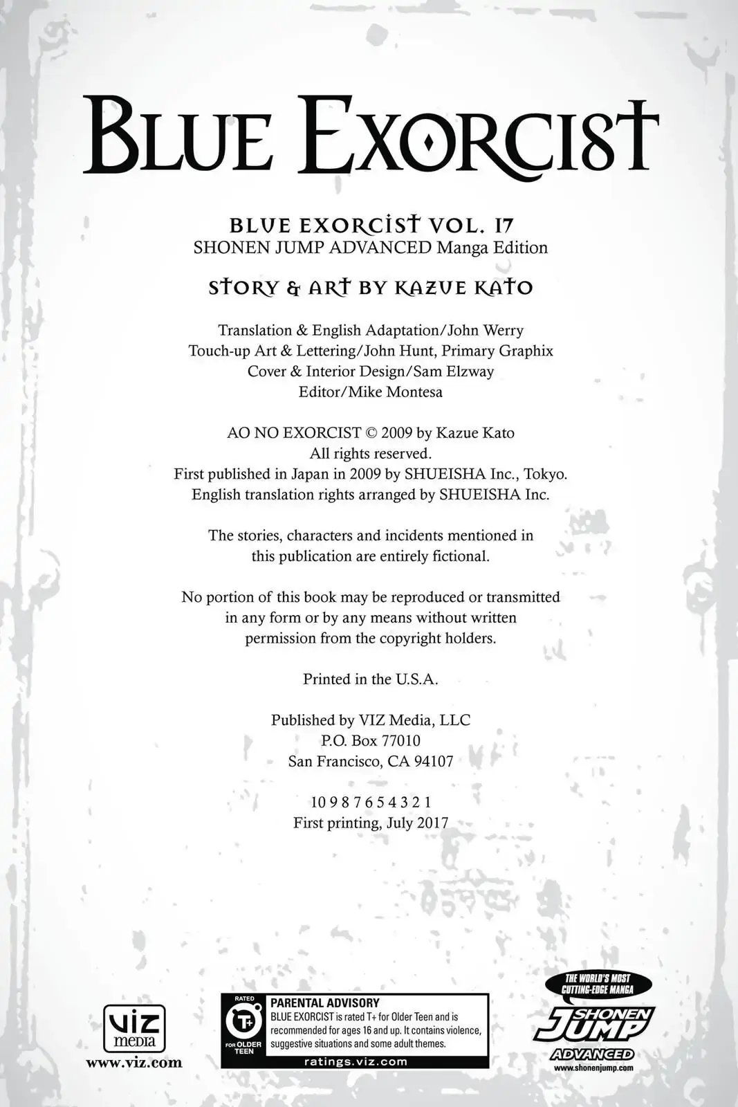 Read Blue Exorcist EN Manga Online